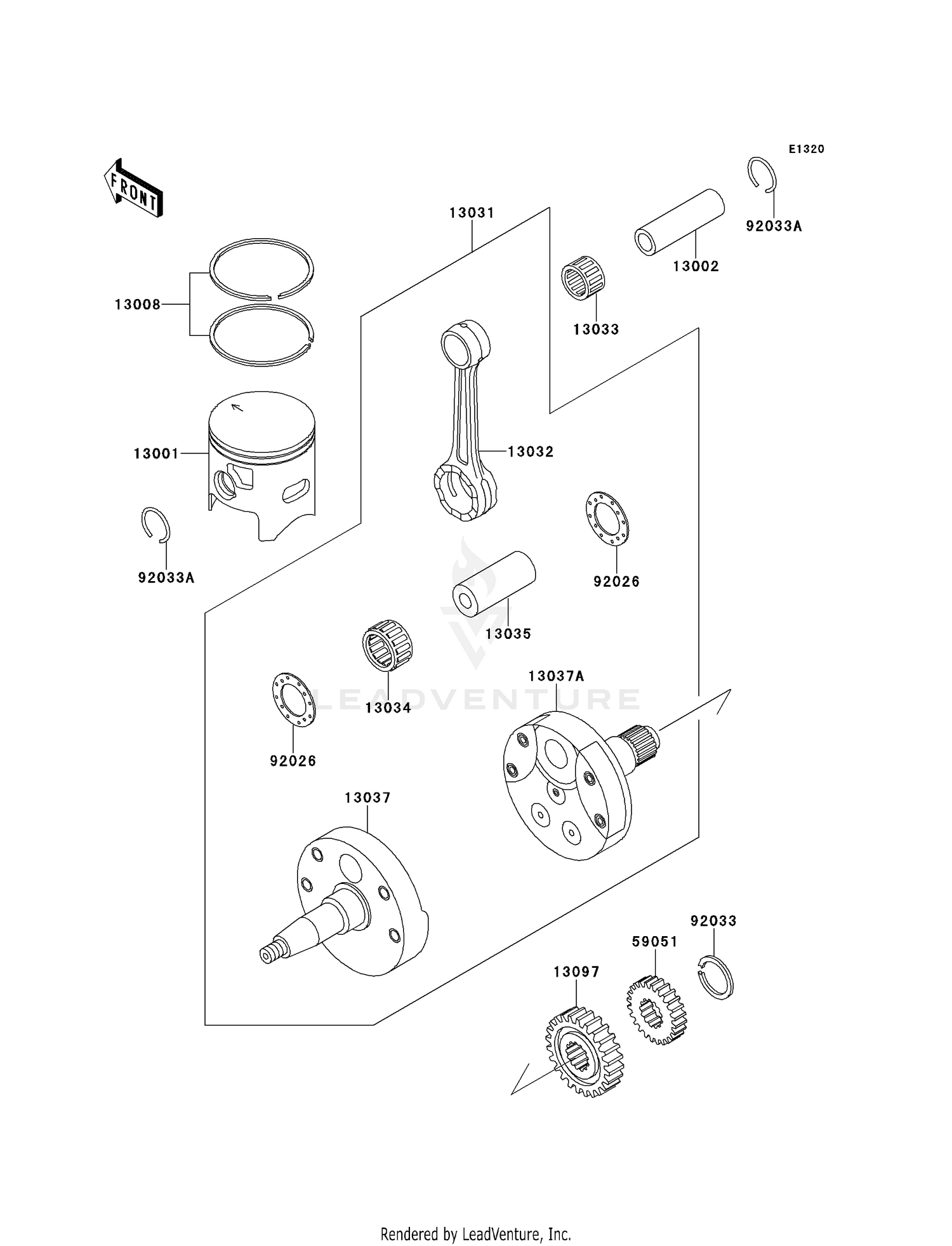 CRANKSHAFT/PISTON(S)