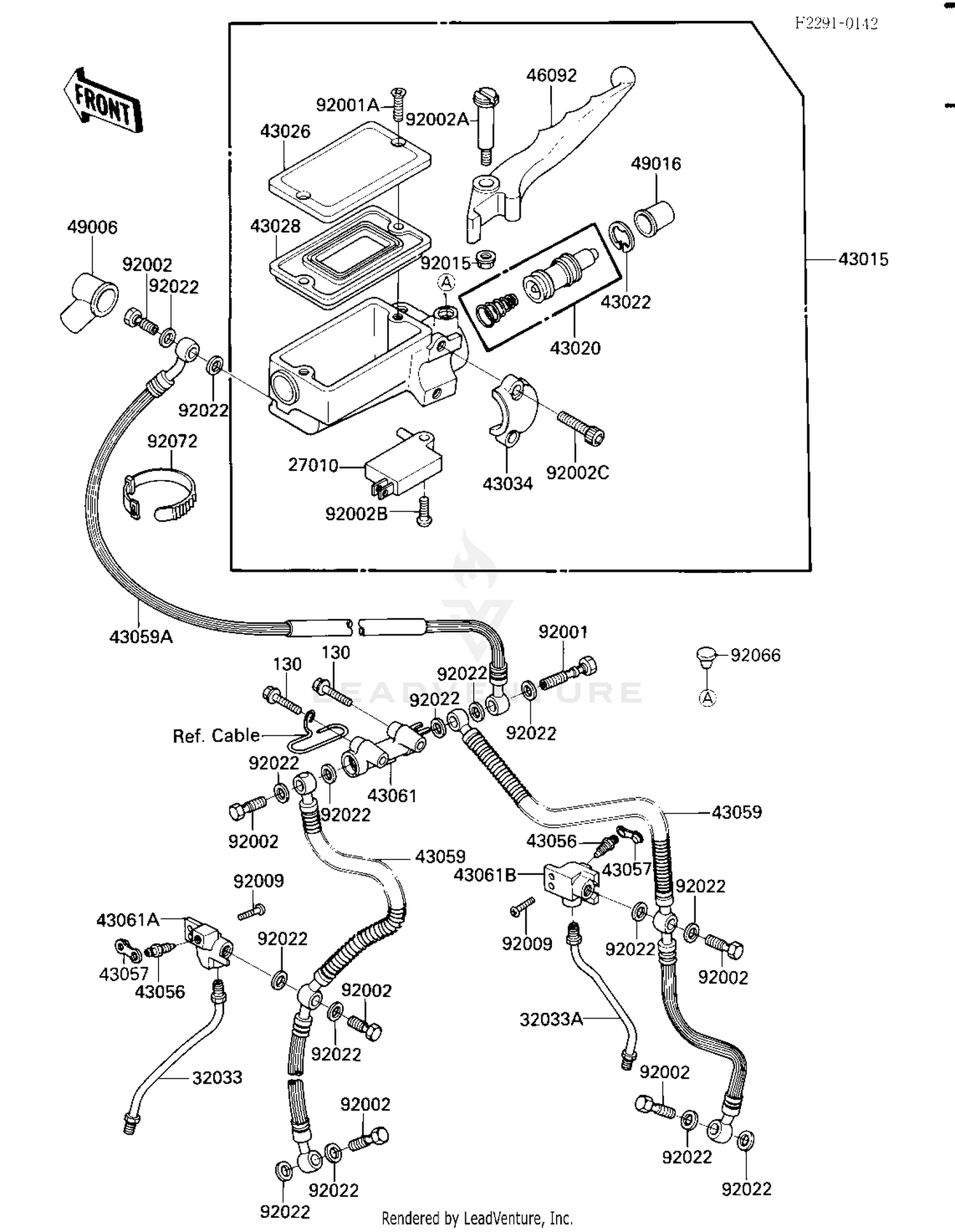 FRONT MASTER CYLINDER