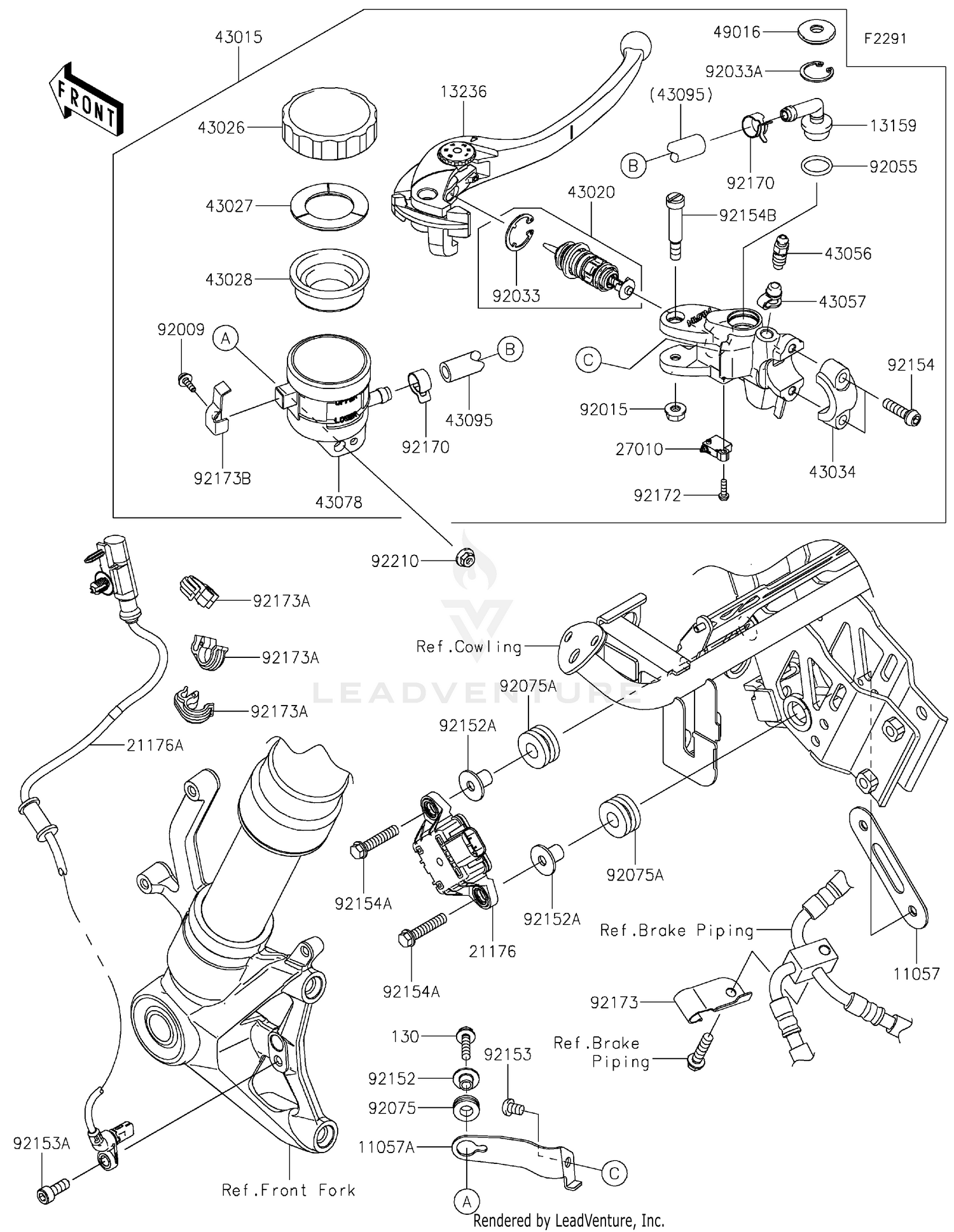 Front Master Cylinder