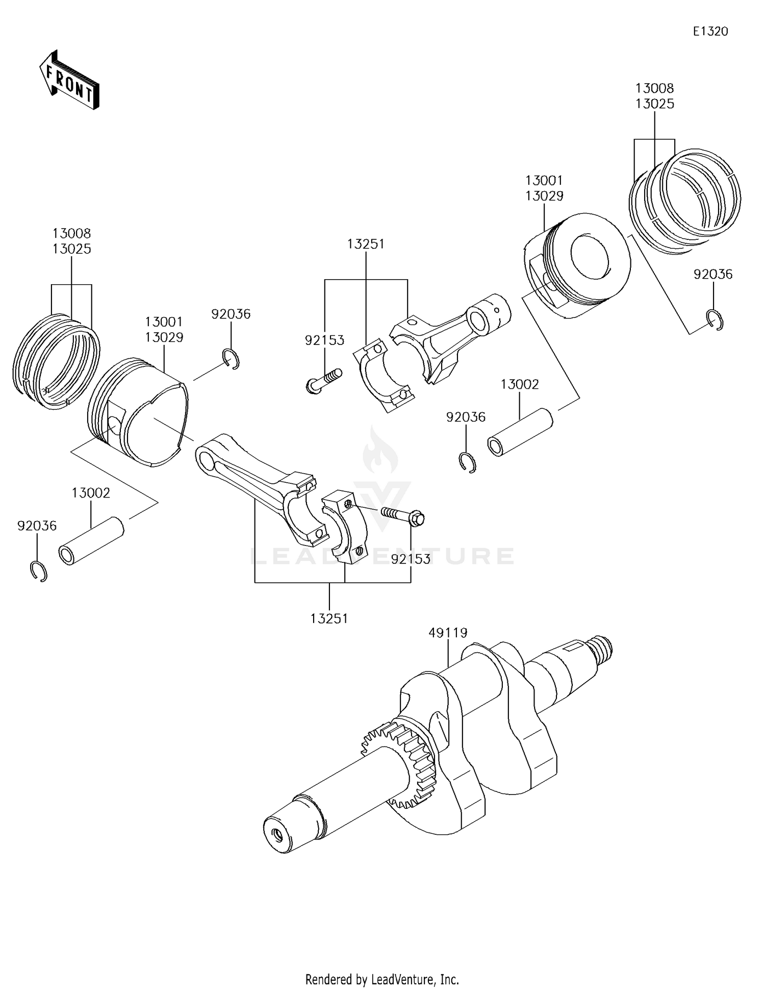 Crankshaft/Piston(s)