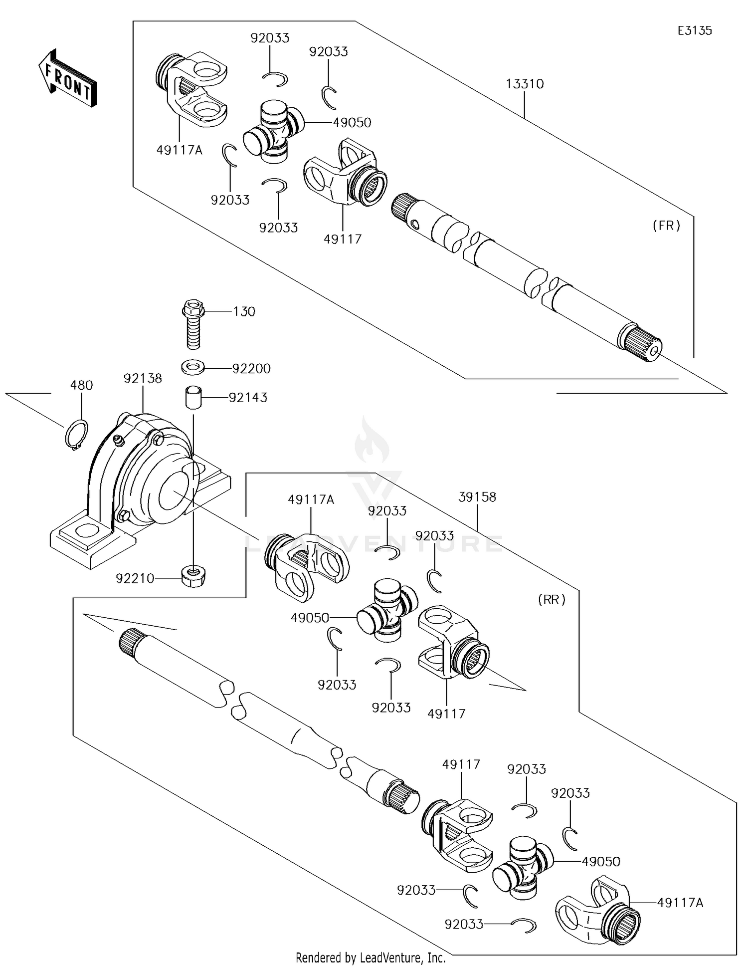 Drive Shaft-Propeller