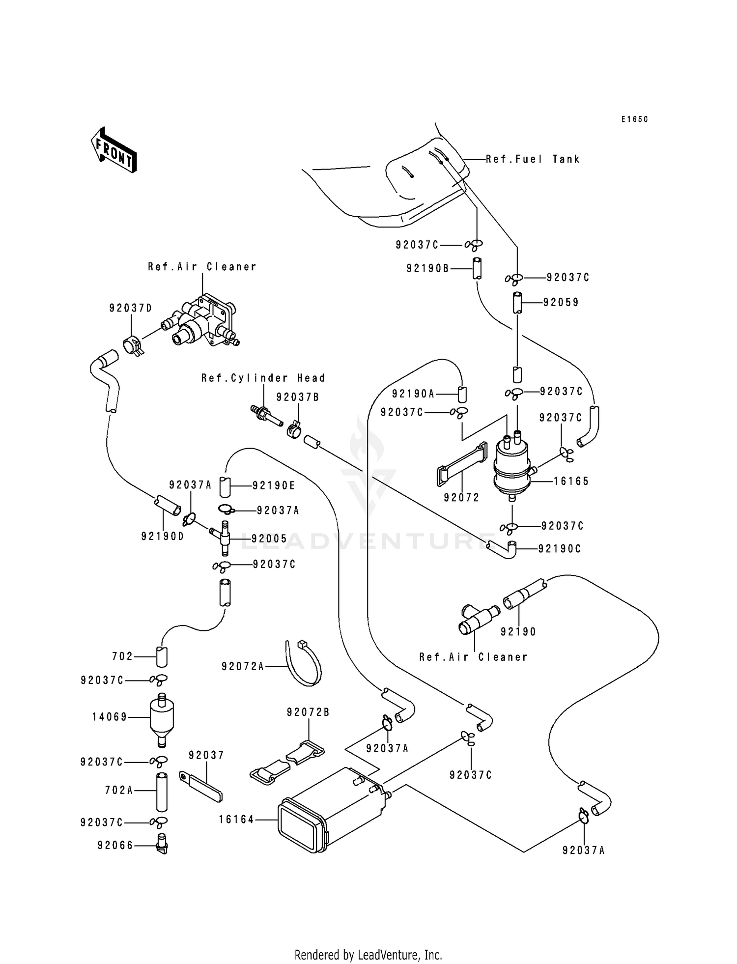 FUEL EVAPORATIVE SYSTEM