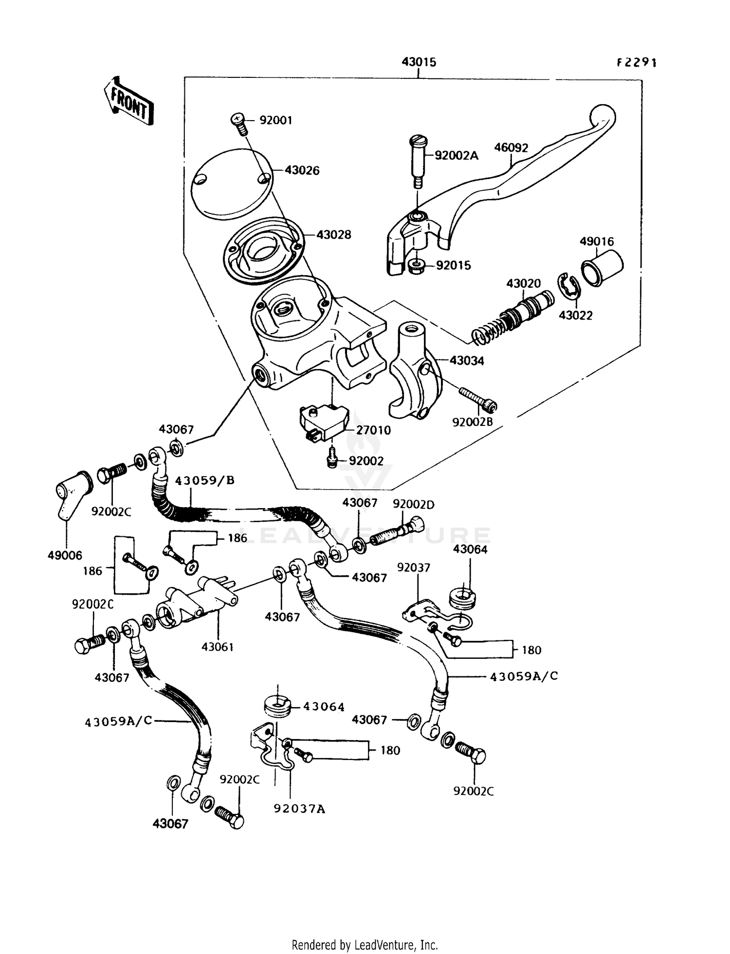 FRONT MASTER CYLINDER
