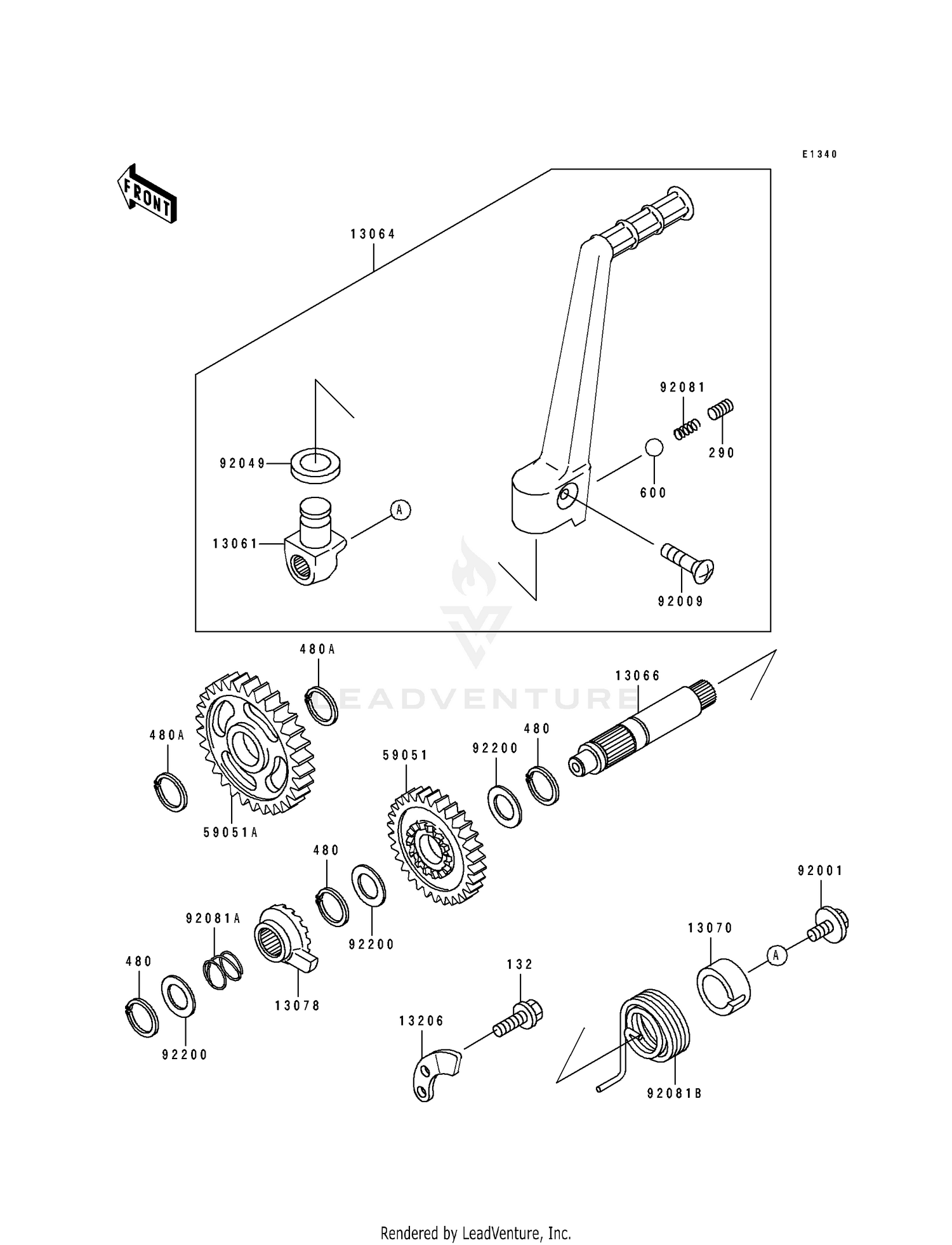 KICKSTARTER MECHANISM
