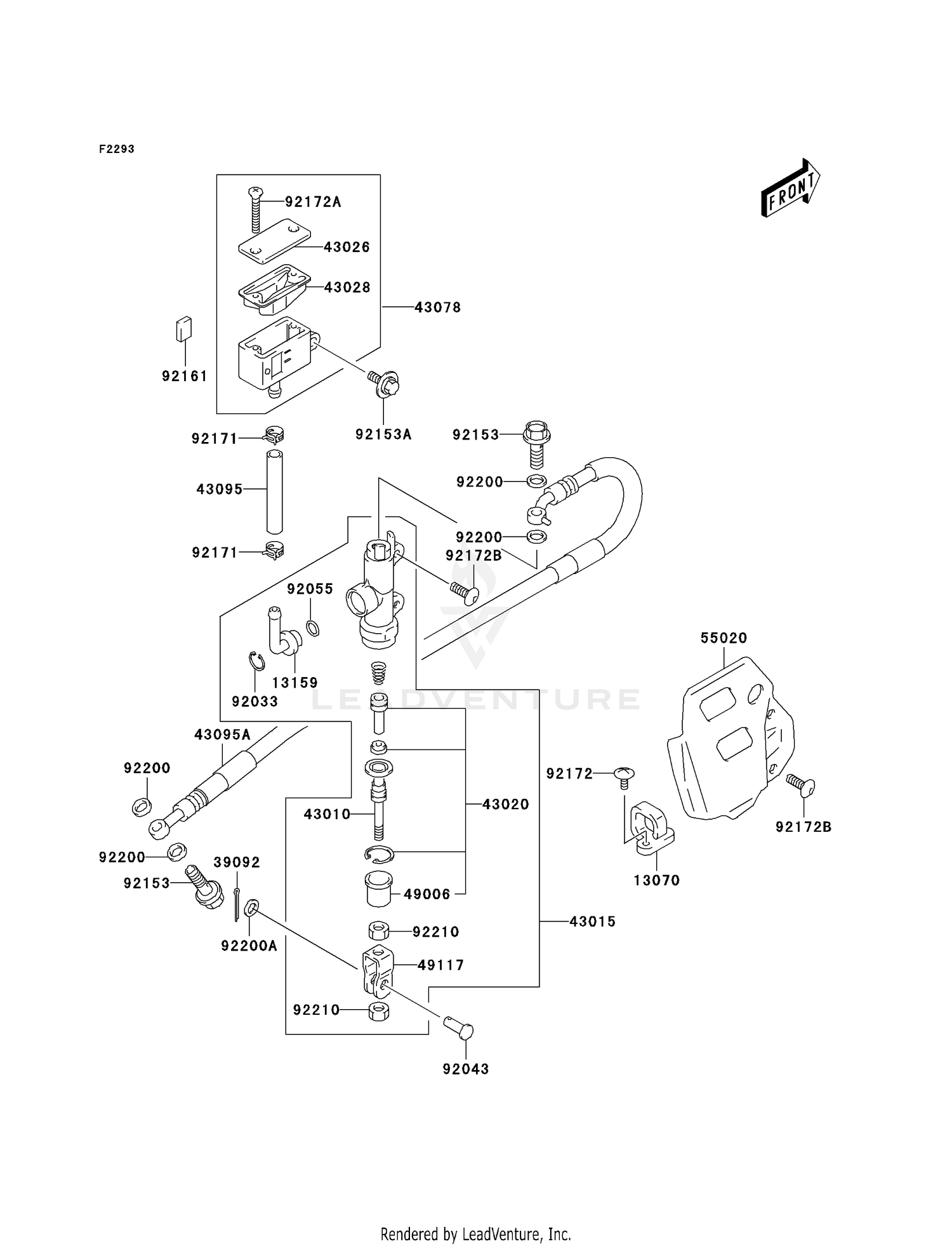 REAR MASTER CYLINDER
