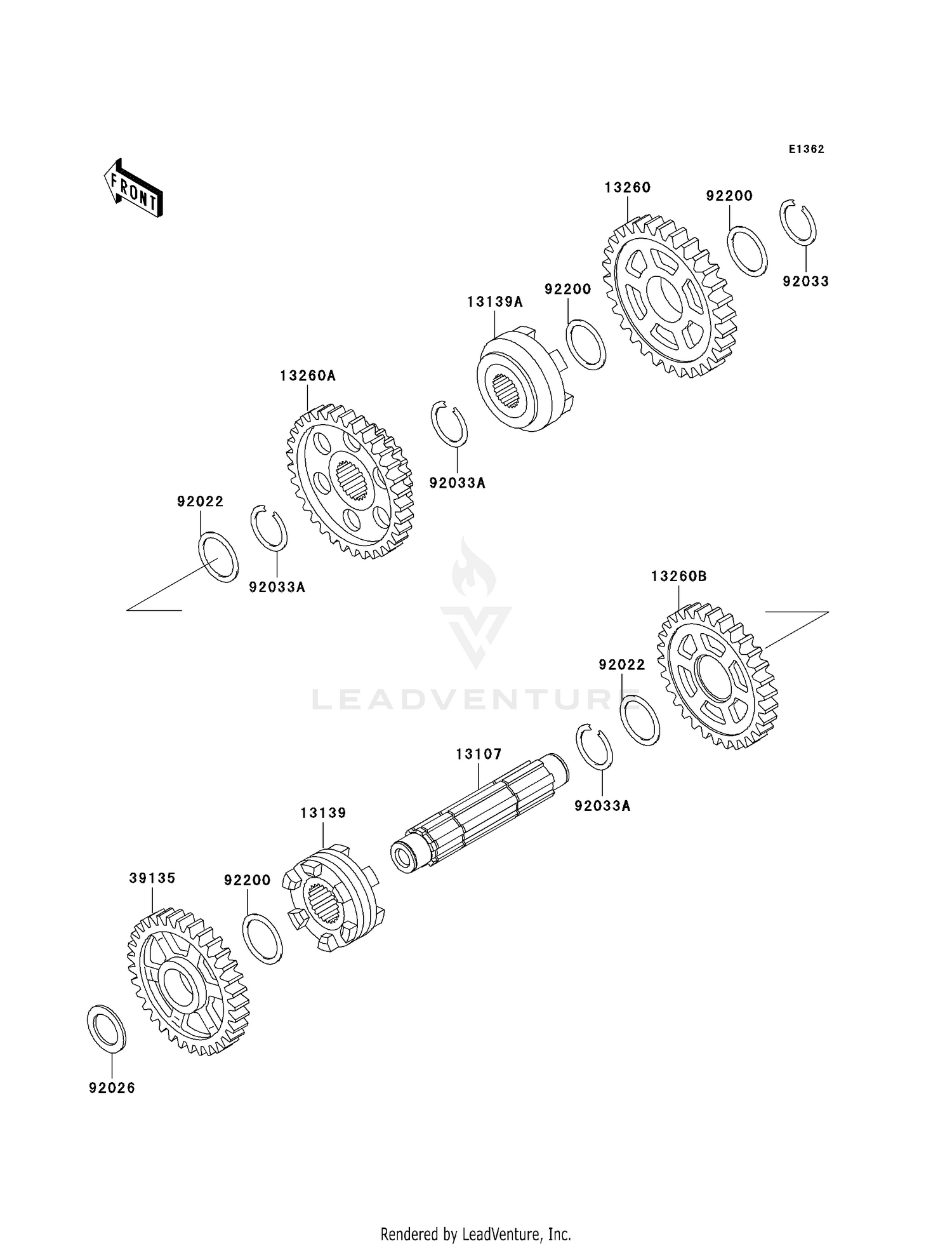 GEAR CHANGE DRUM/SHIFT FORK(S)