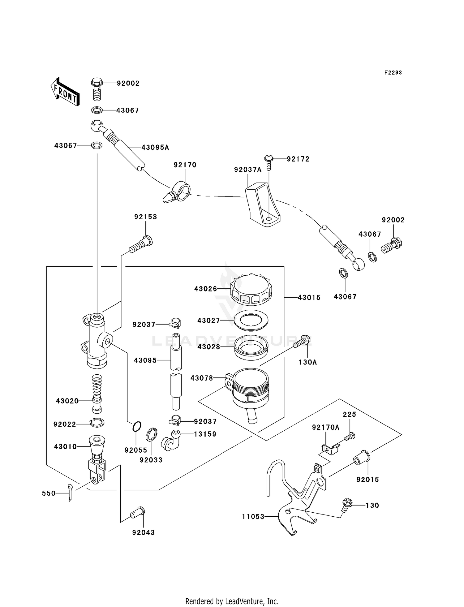 REAR MASTER CYLINDER