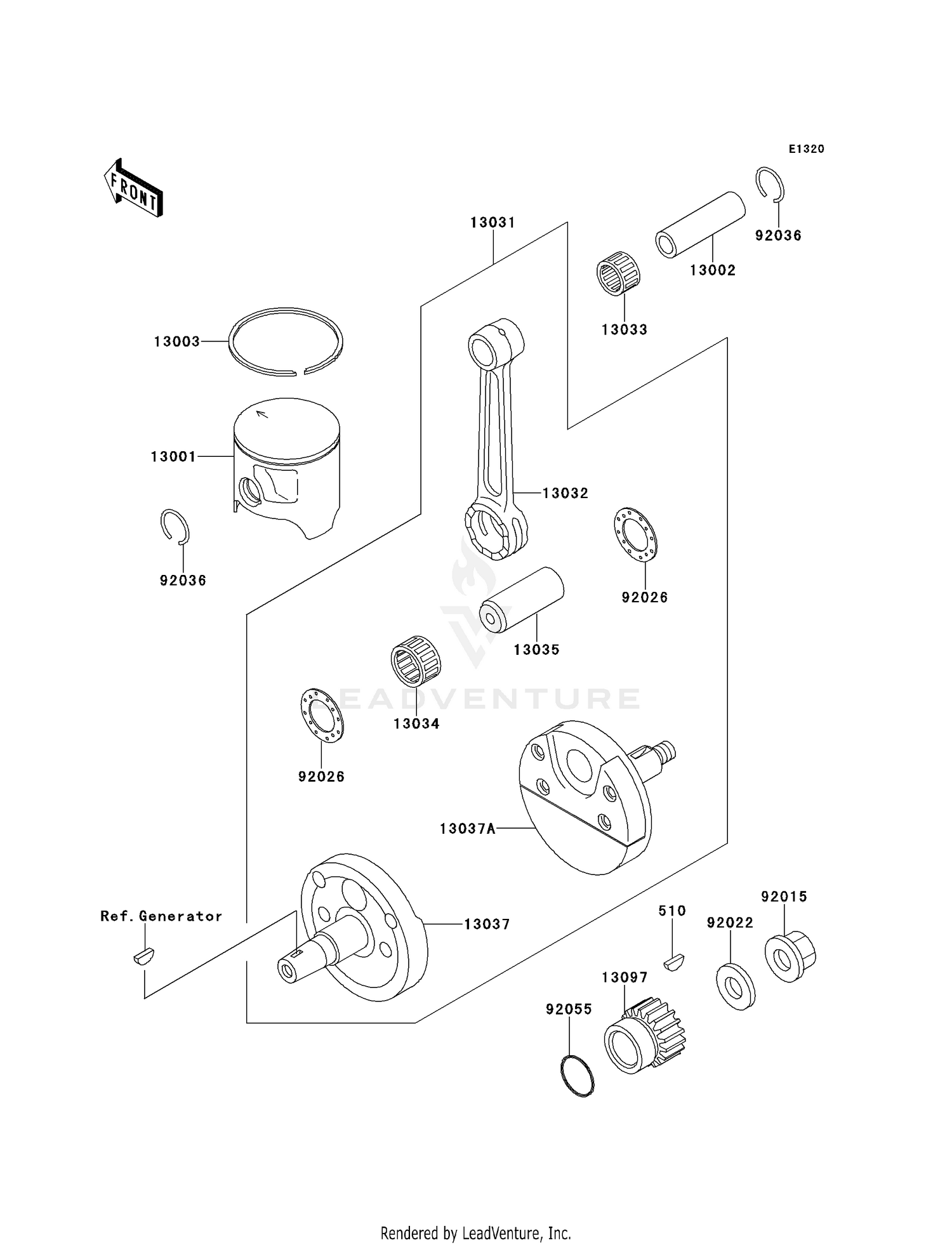 CRANKSHAFT/PISTON(S)