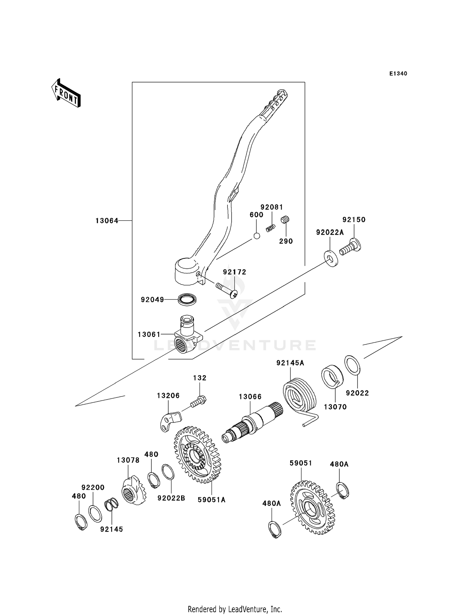 KICKSTARTER MECHANISM