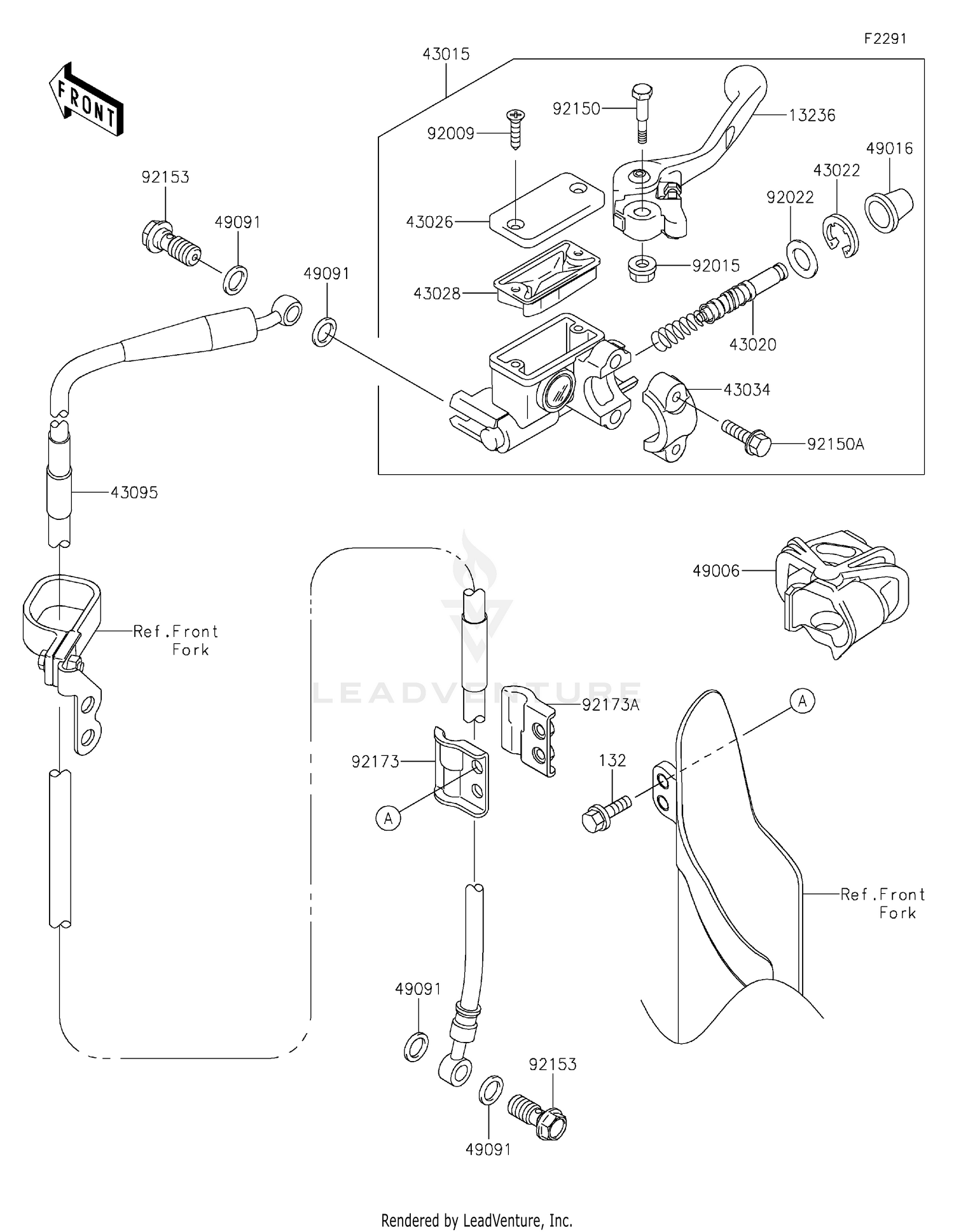 Front Master Cylinder
