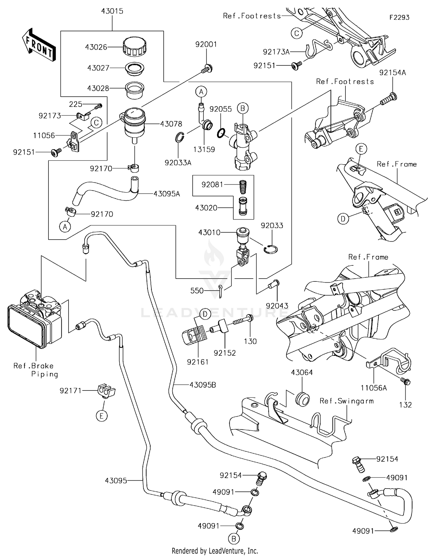 Rear Master Cylinder