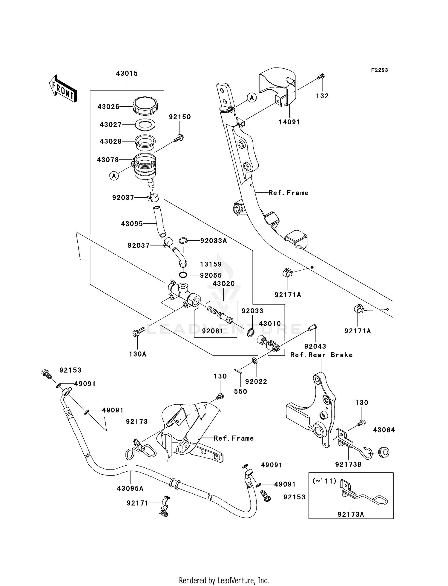 REAR MASTER CYLINDER