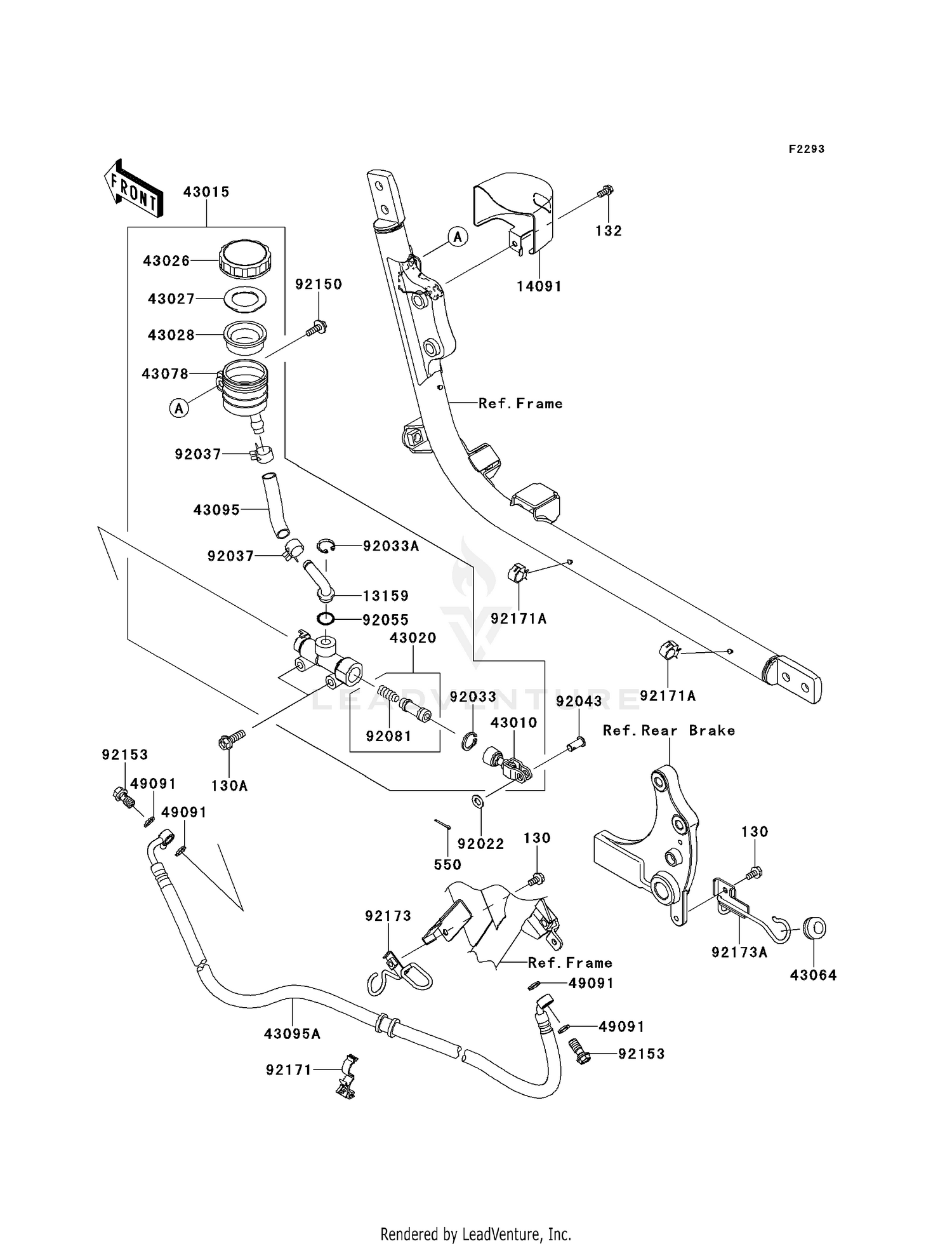 REAR MASTER CYLINDER