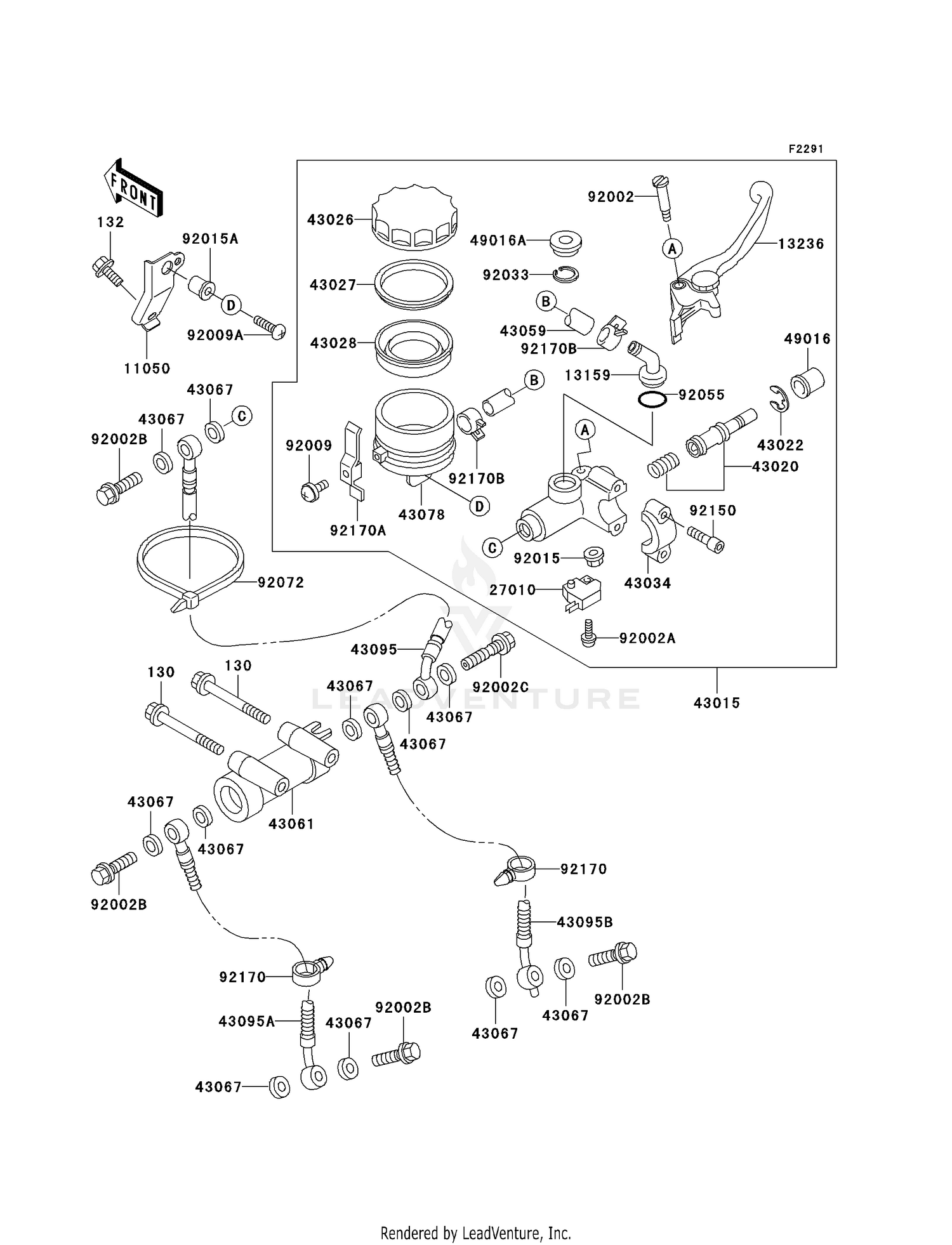 FRONT MASTER CYLINDER
