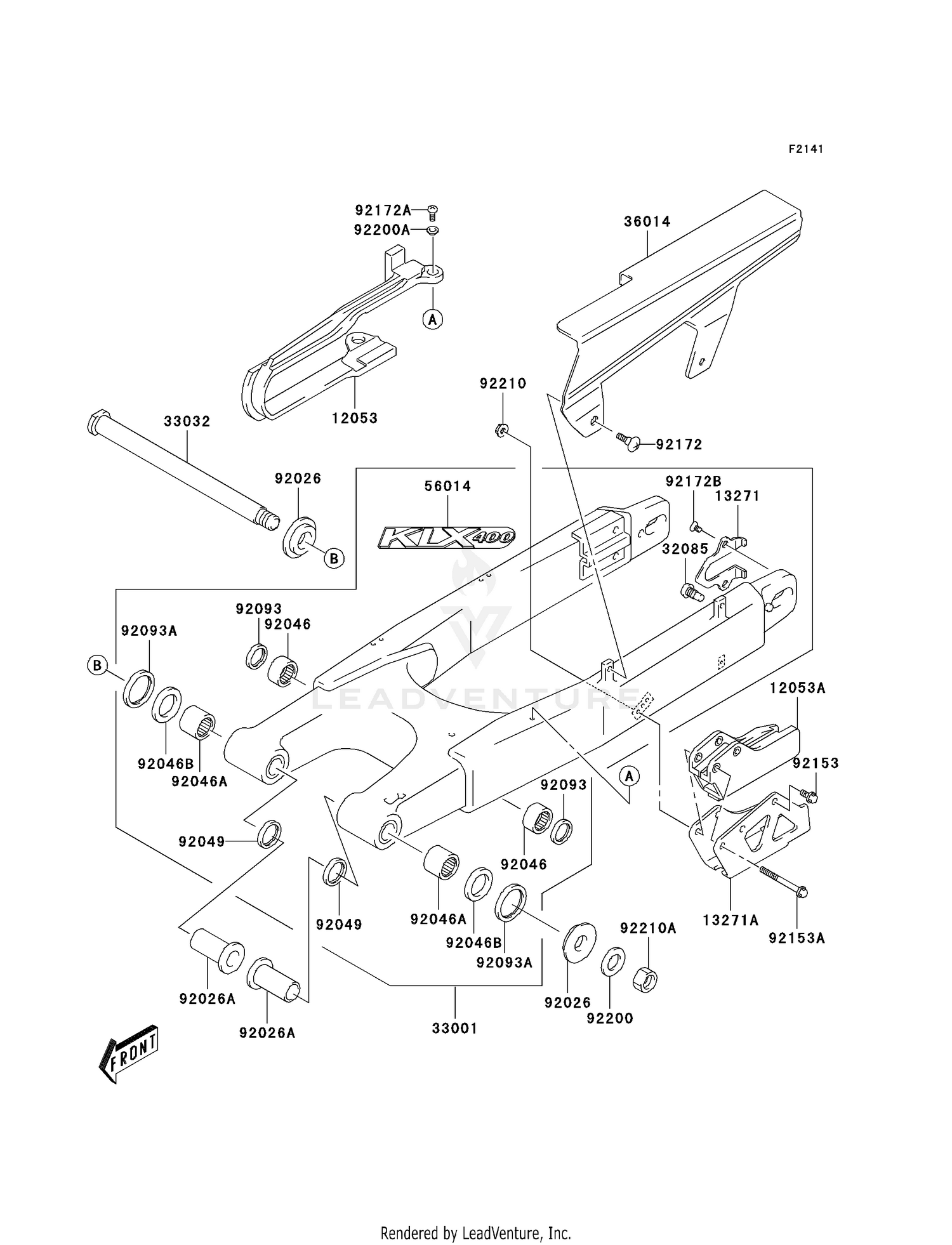 SWINGARM (KLX400-A1)