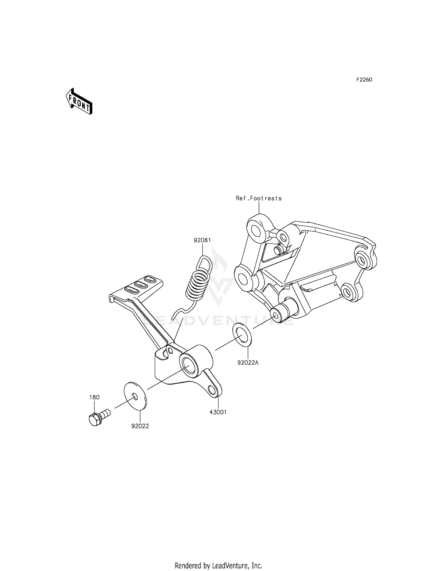 BRAKE PEDAL/TORQUE LINK