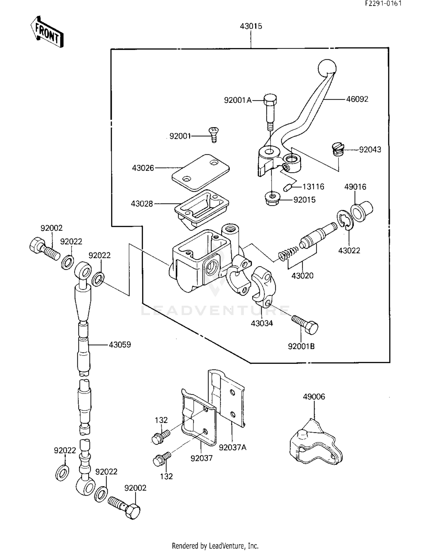 FRONT MASTER CYLINDER
