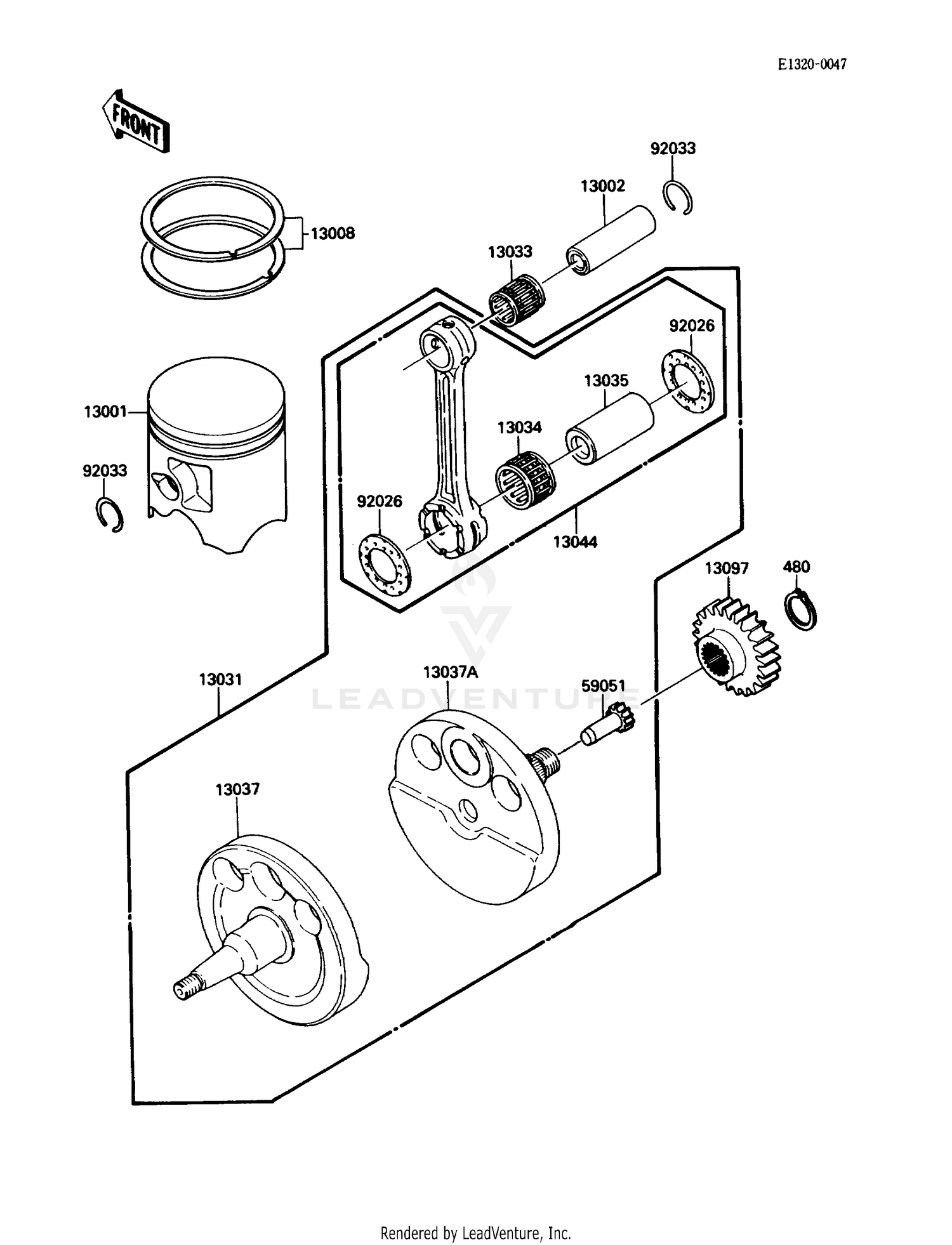 CRANKSHAFT/PISTON(S)