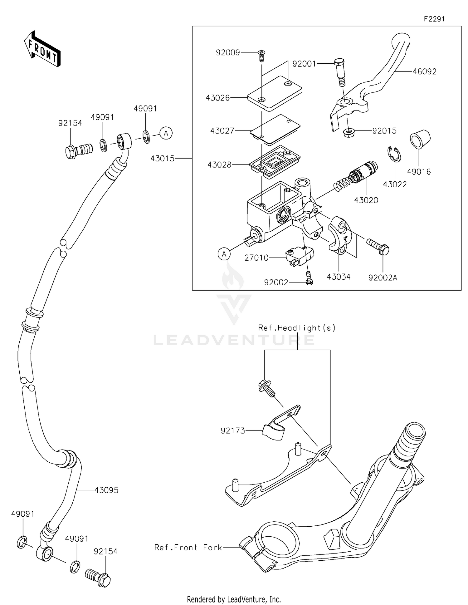 Front Master Cylinder