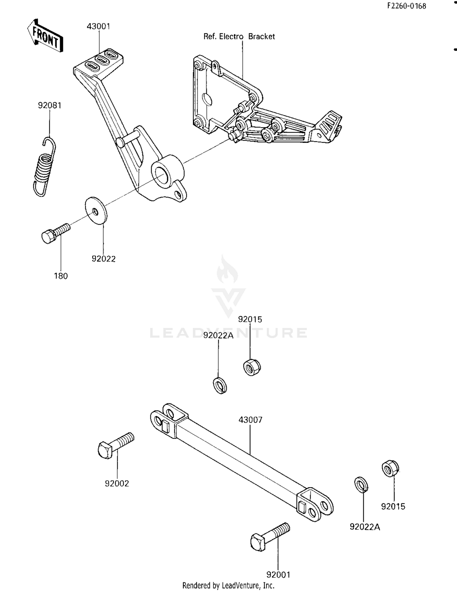 BRAKE PEDAL/TORQUE LINK