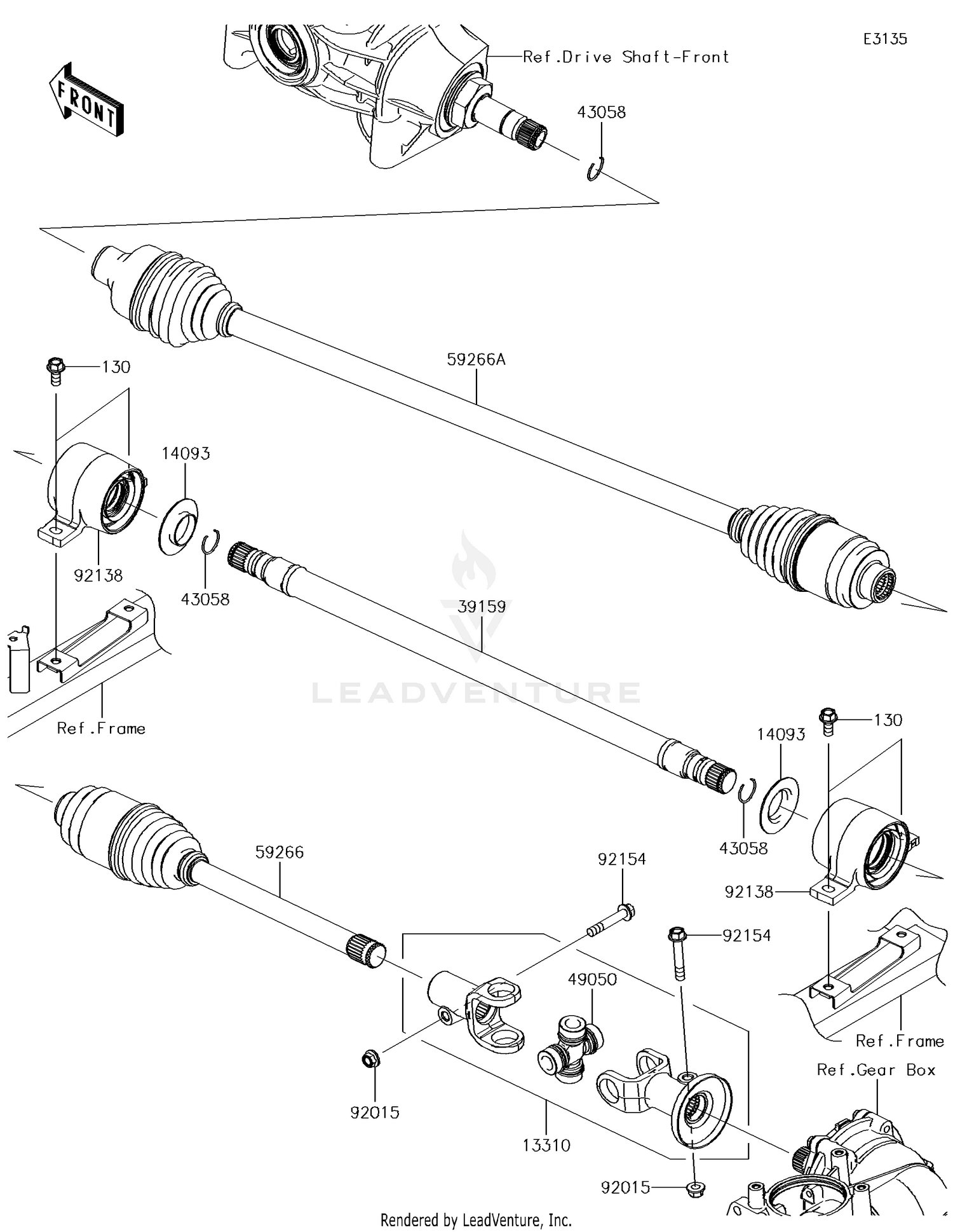 Drive Shaft-Propeller