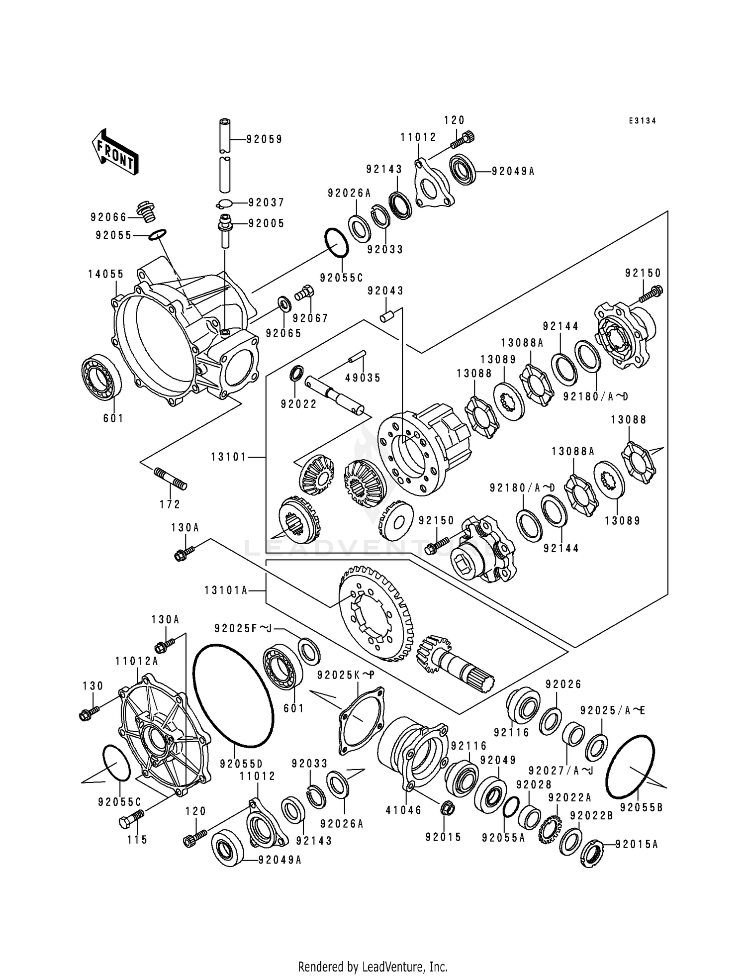 DRIVE SHAFT (DIFFERENTIAL)