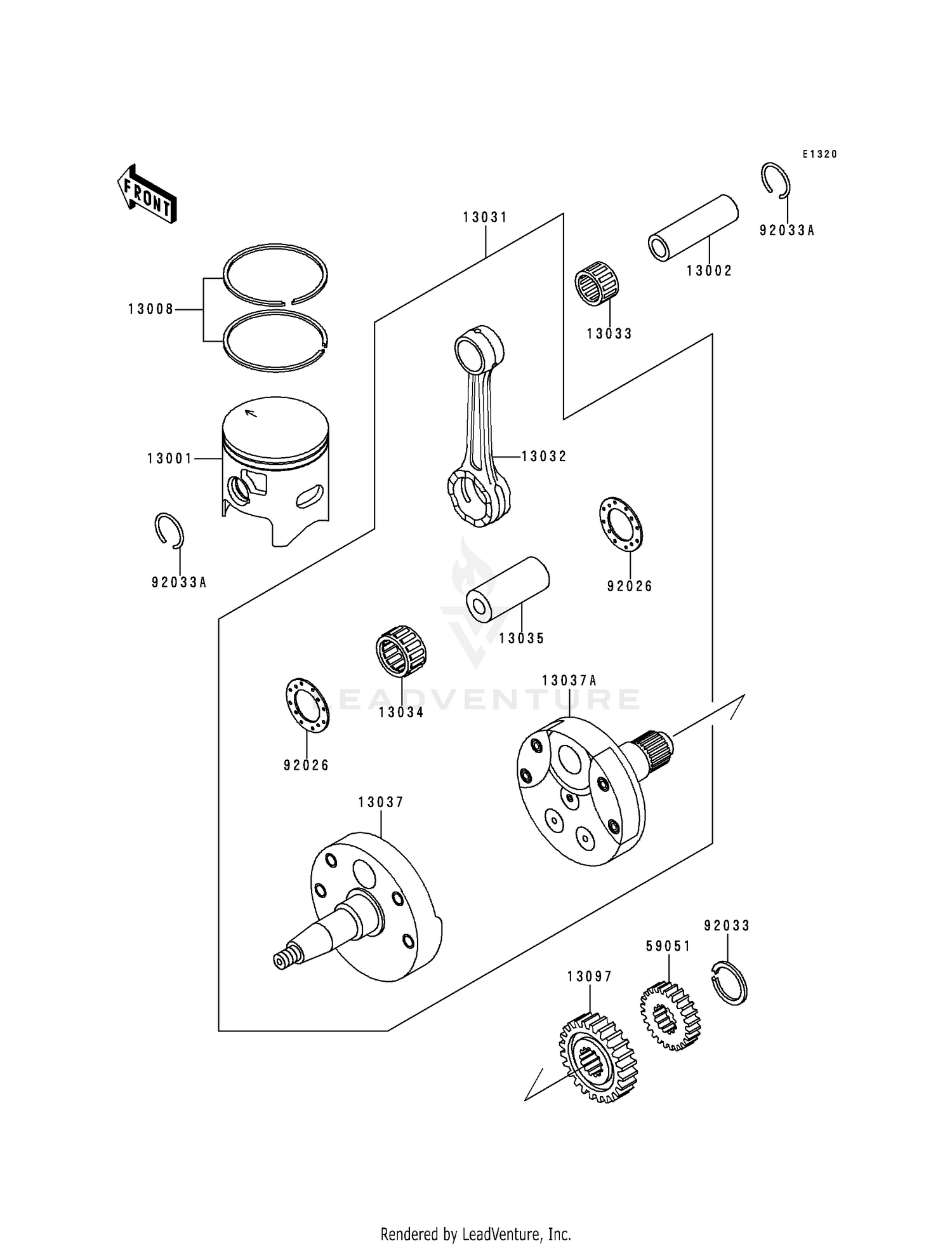 CRANKSHAFT/PISTON(S)