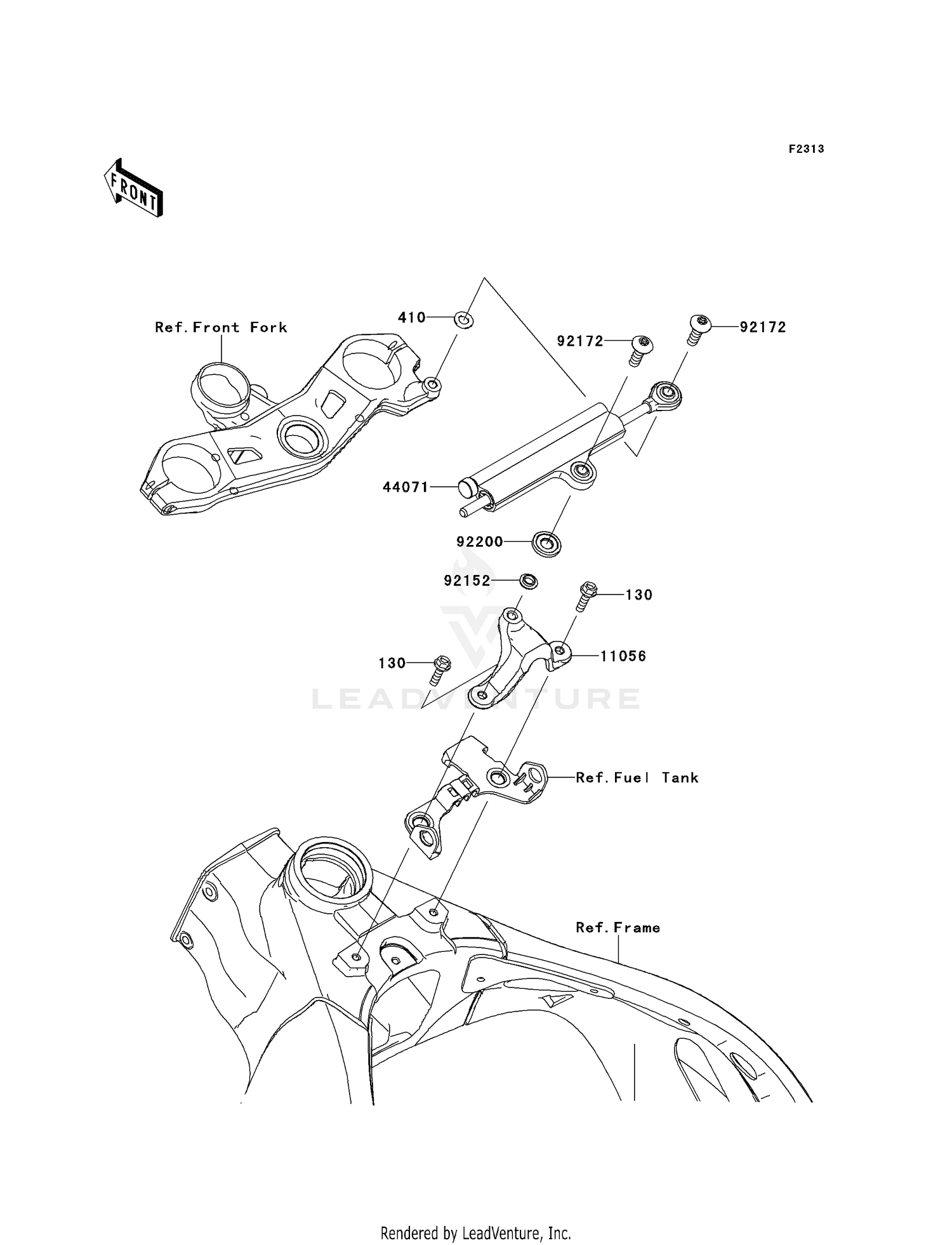 STEERING DAMPER (KBF/KCF)