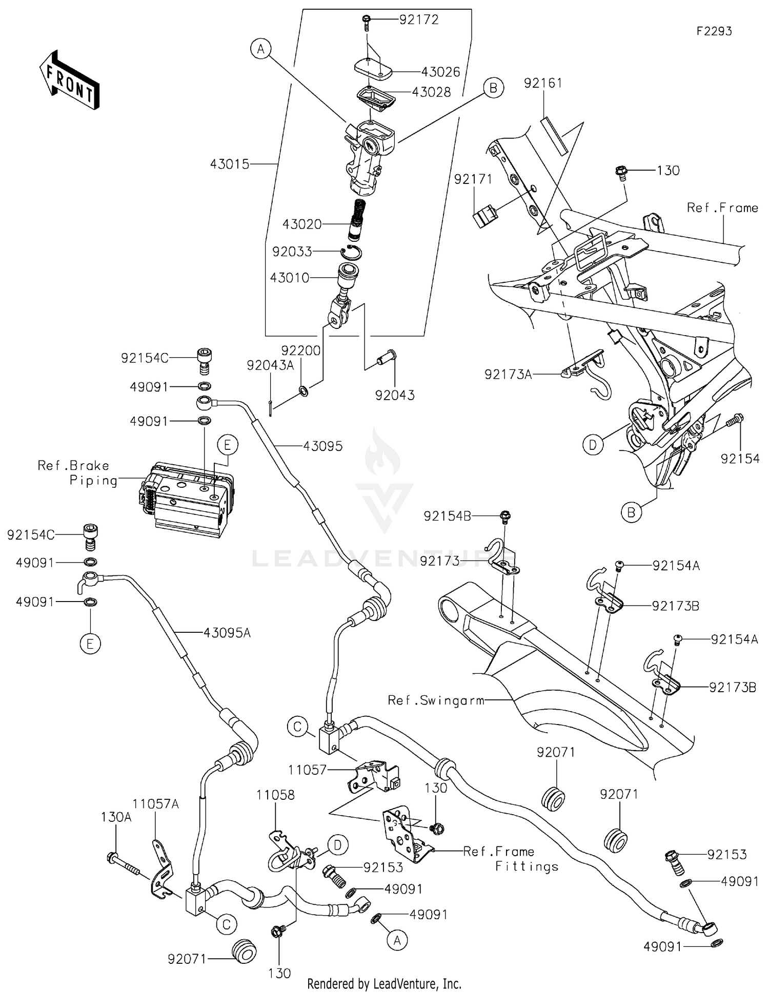 Rear Master Cylinder