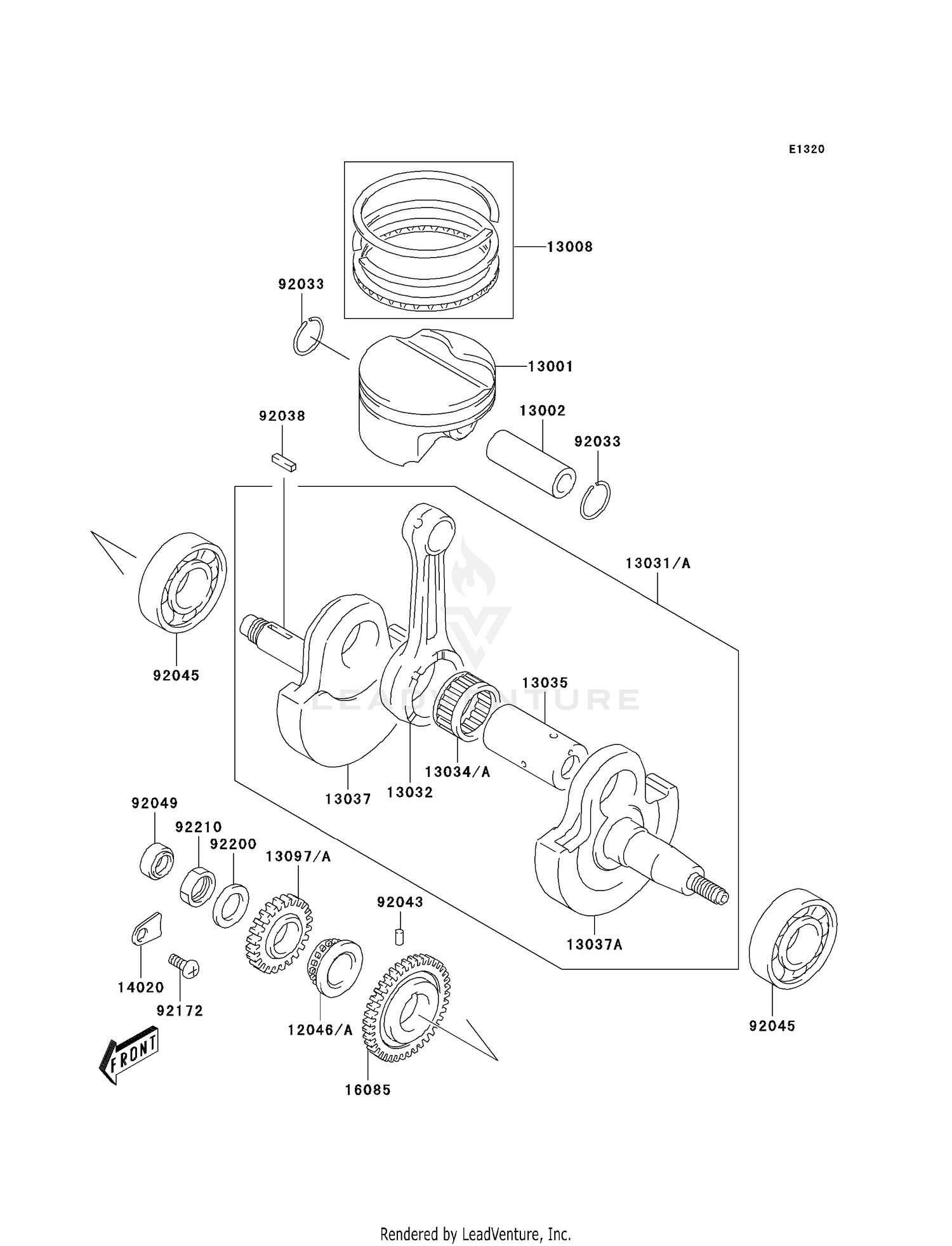 CRANKSHAFT/PISTON(S)