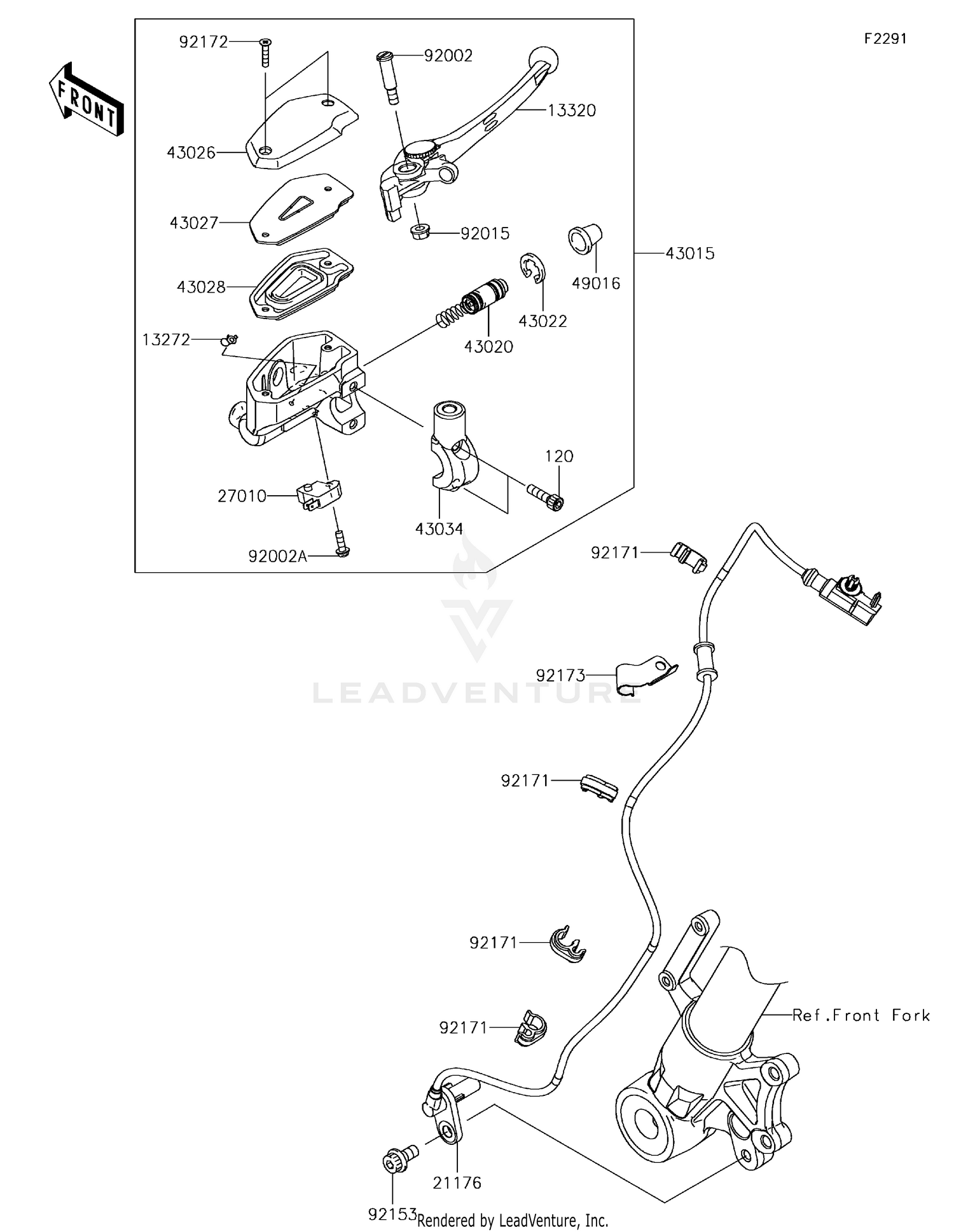 Front Master Cylinder