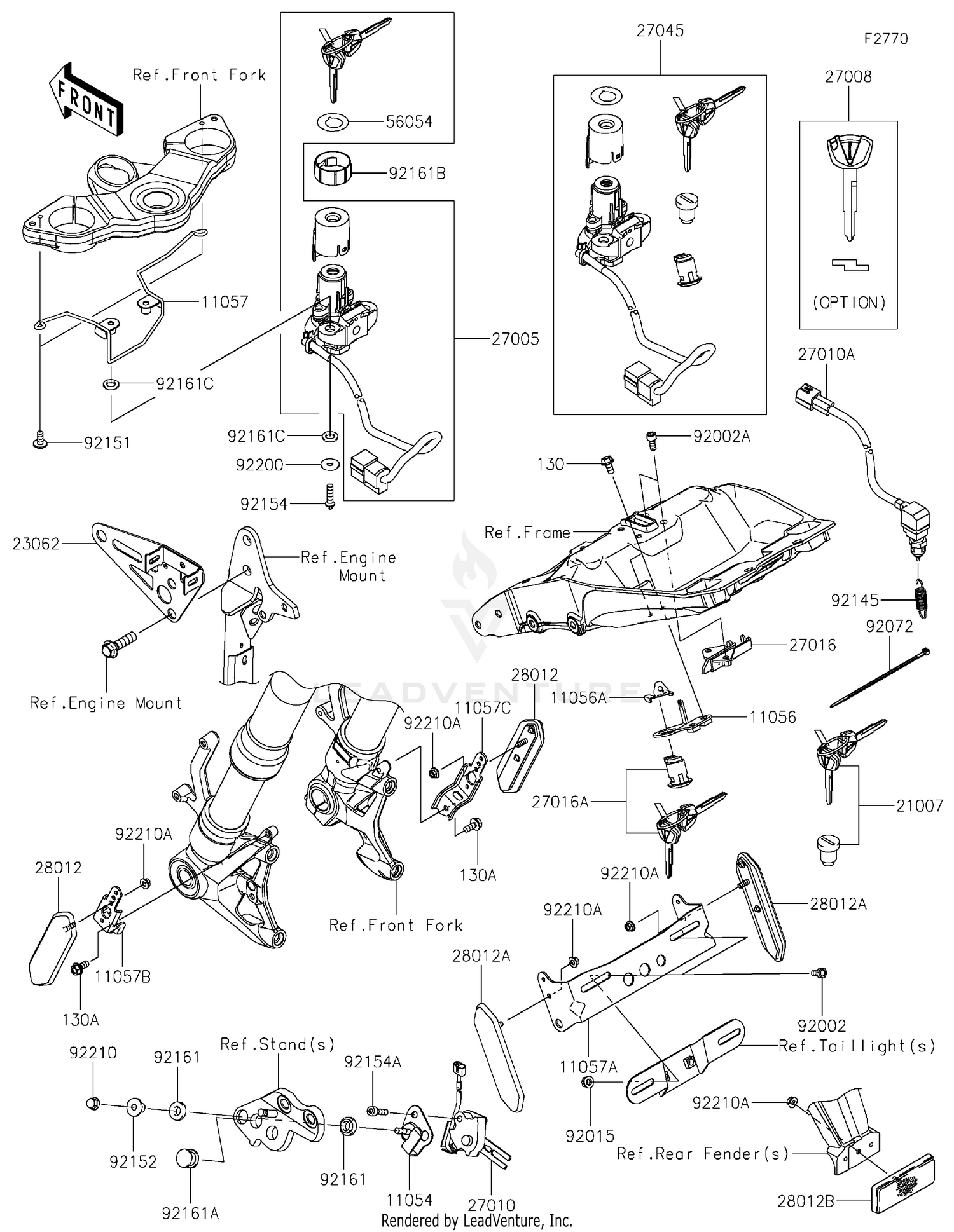 Ignition Switch/Locks/Reflectors