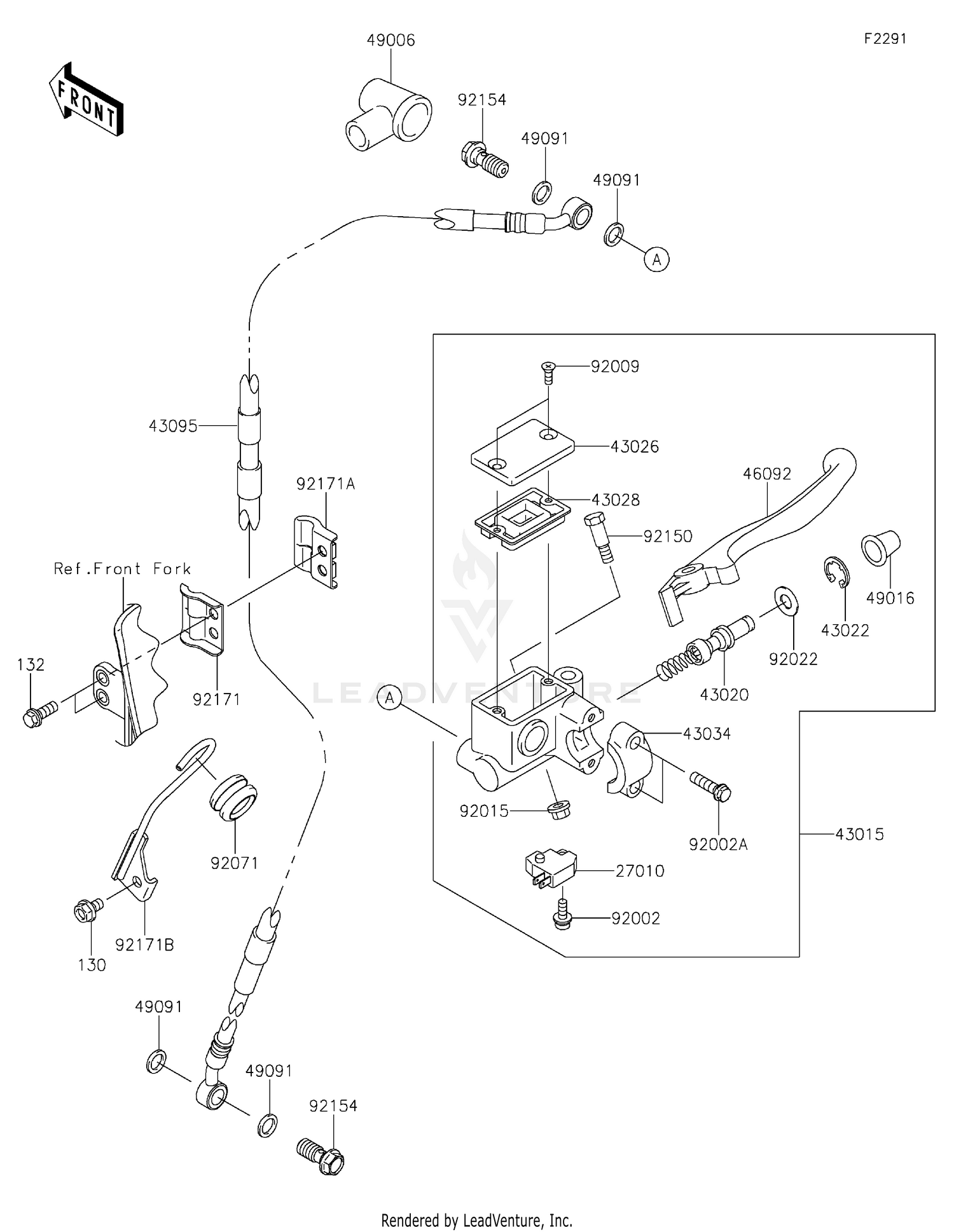 Front Master Cylinder