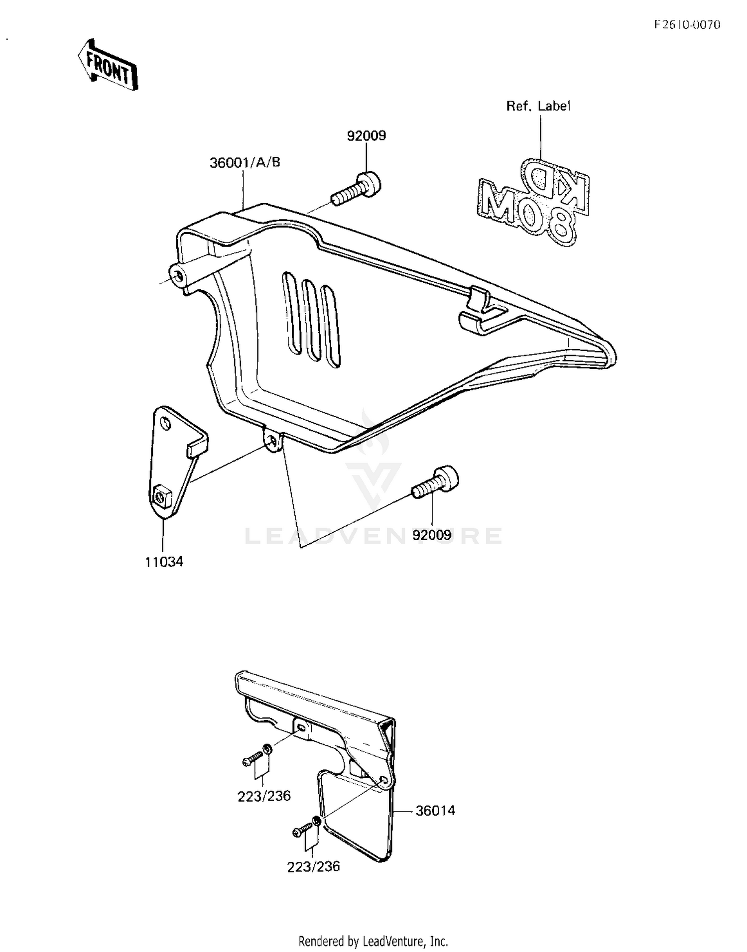 SIDE COVER/CHAIN COVER