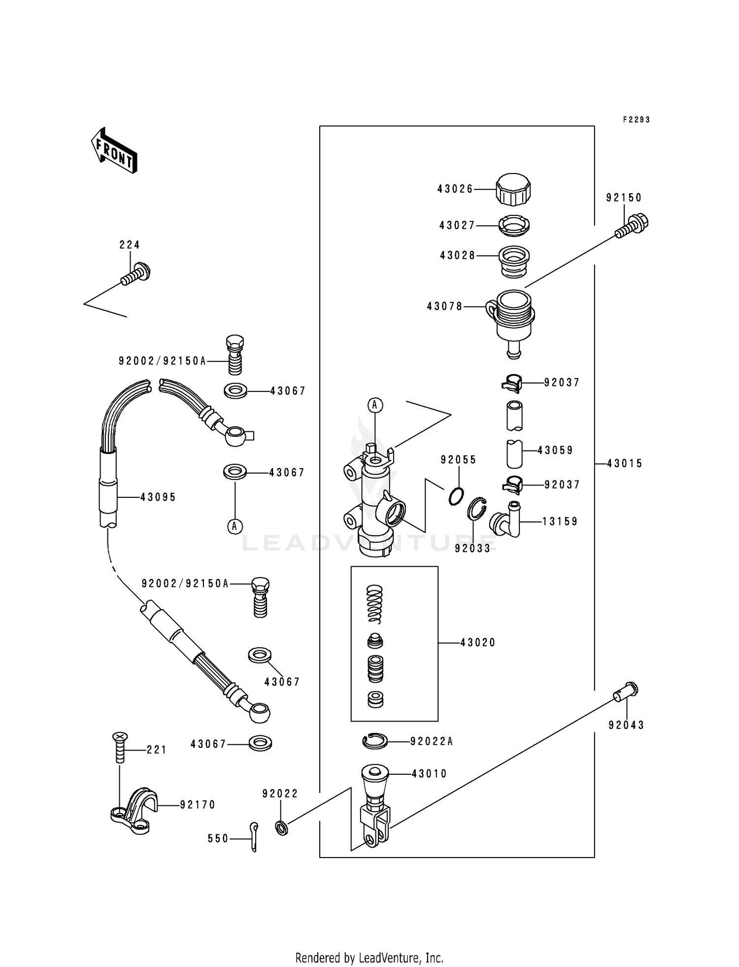 REAR MASTER CYLINDER