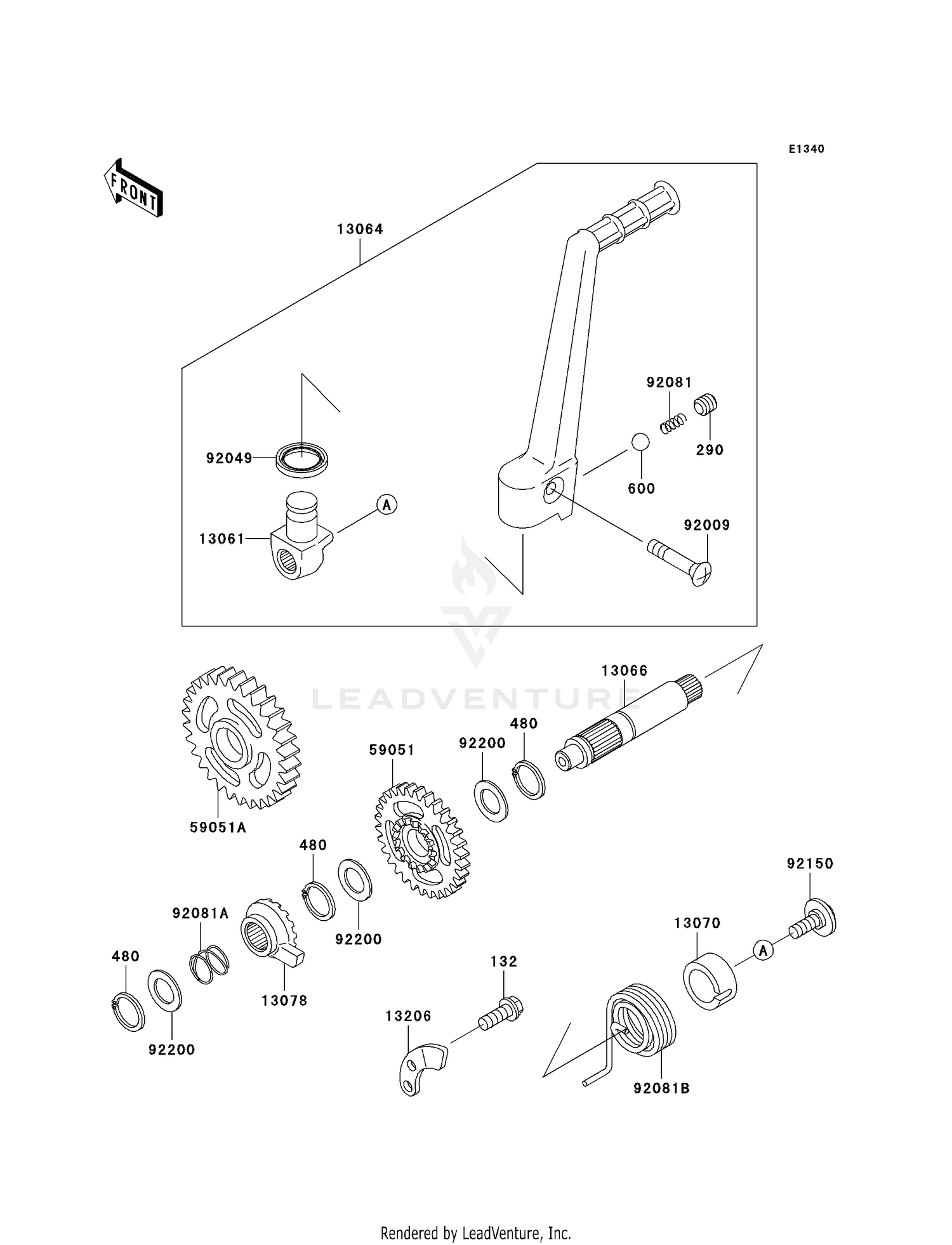 KICKSTARTER MECHANISM