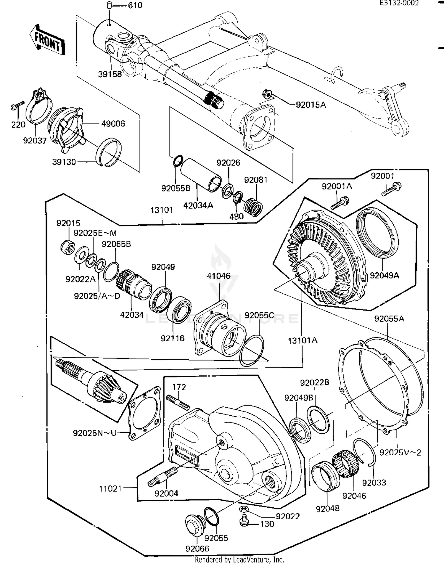 DRIVE SHAFT/FINAL GEARS
