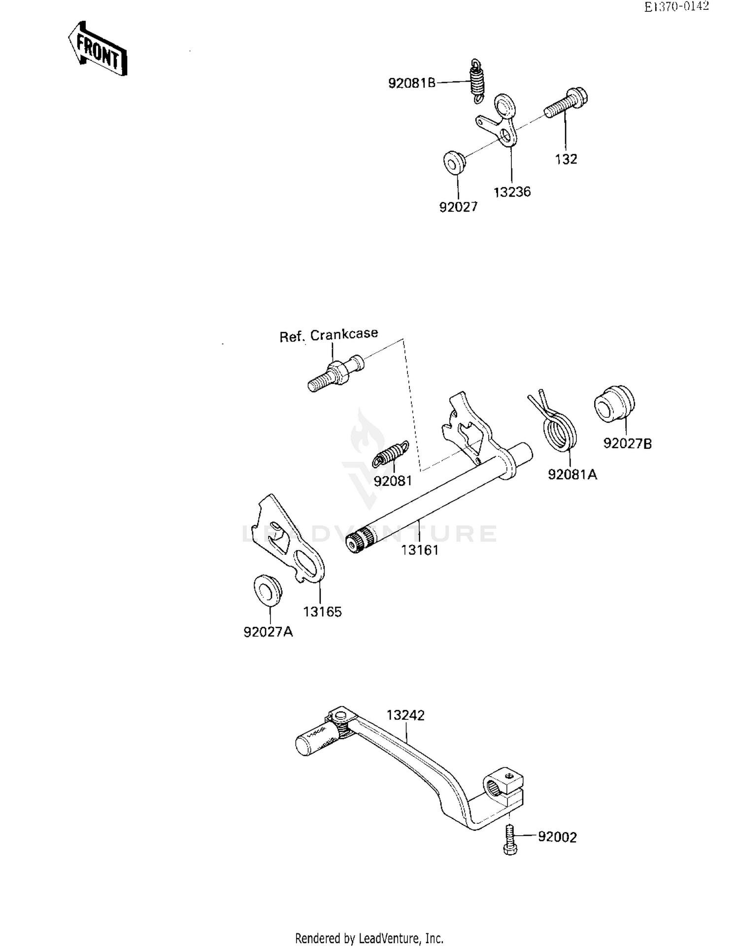 GEAR CHANGE MECHANISM ('85 A2)