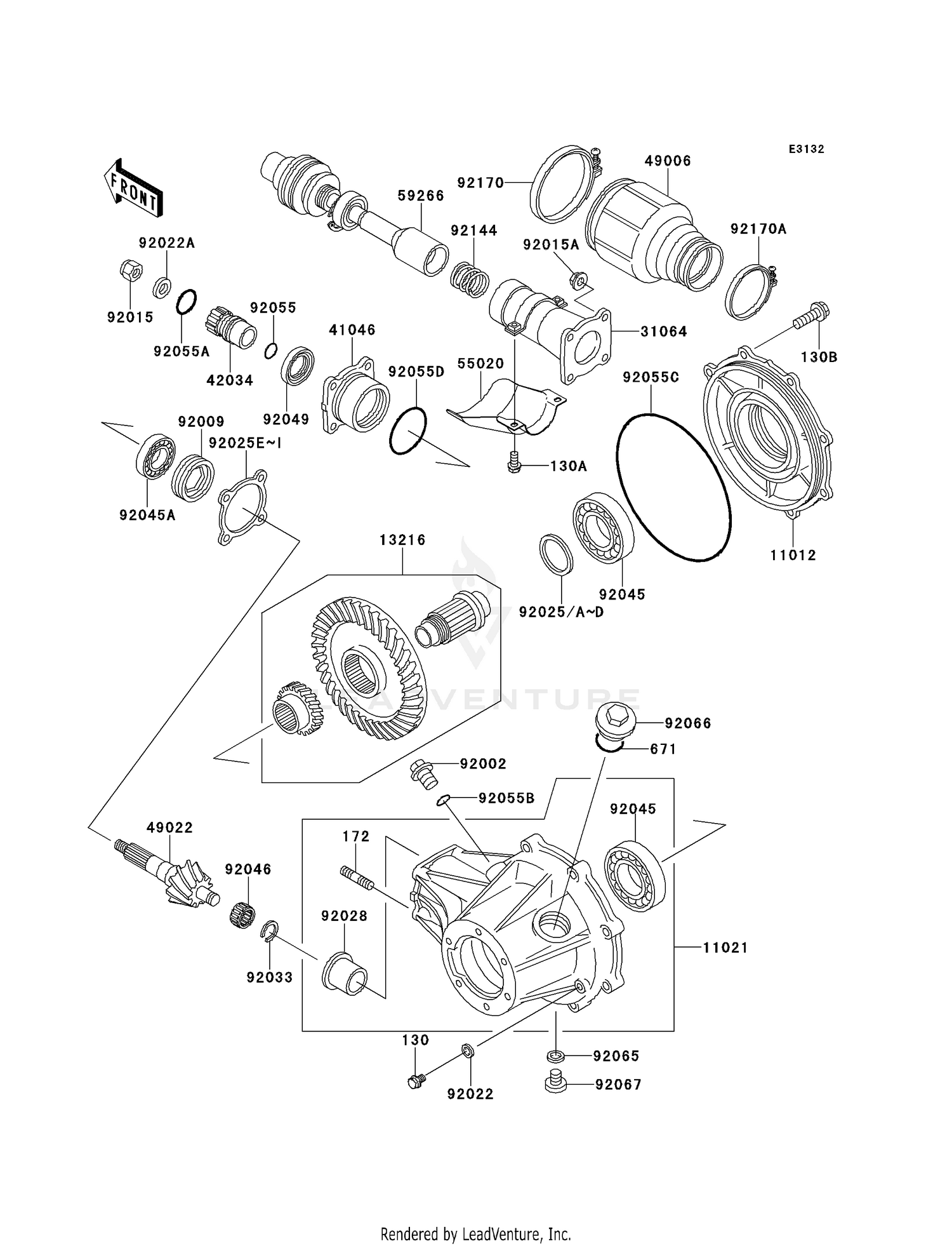 DRIVE SHAFT/FINAL GEAR