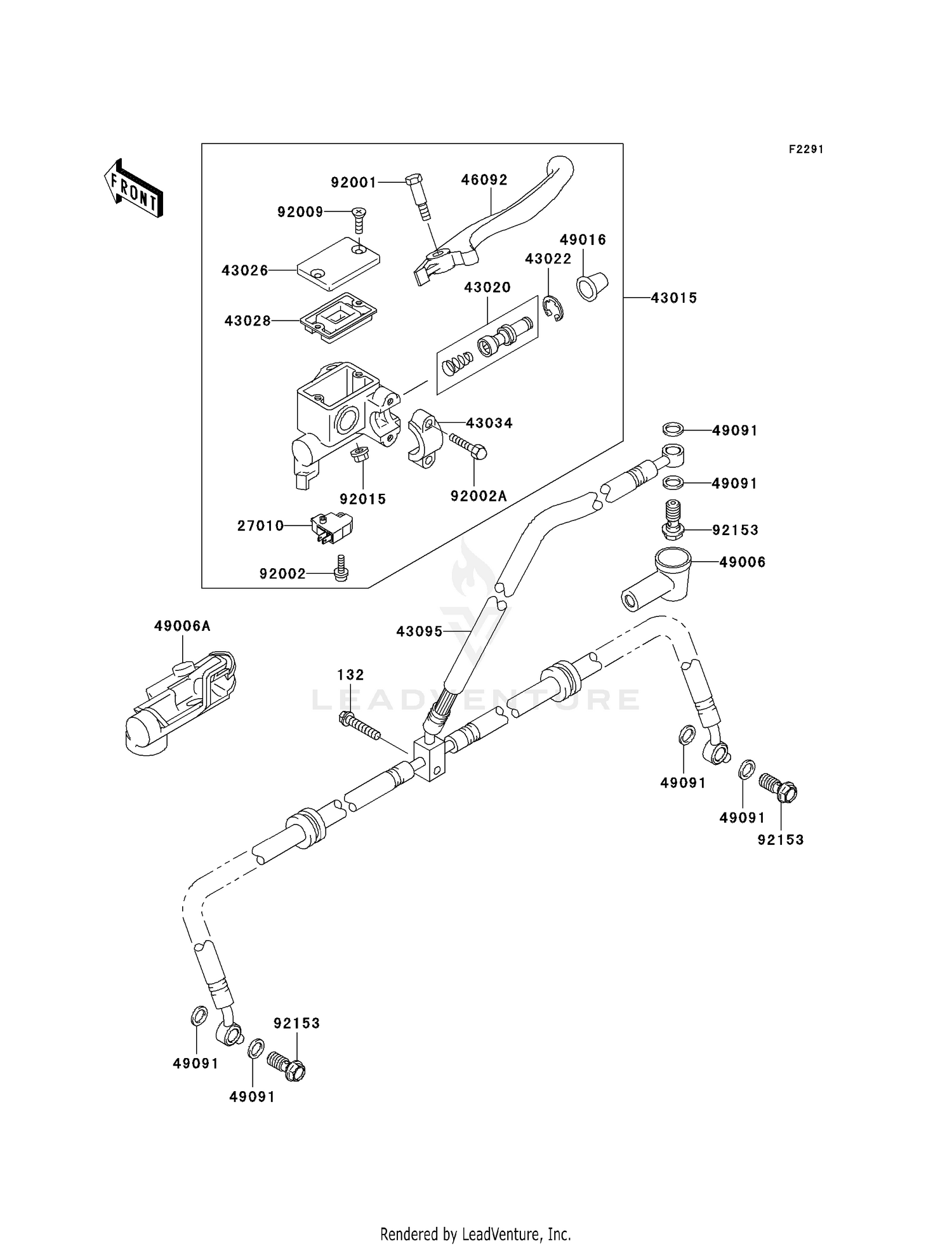 FRONT MASTER CYLINDER
