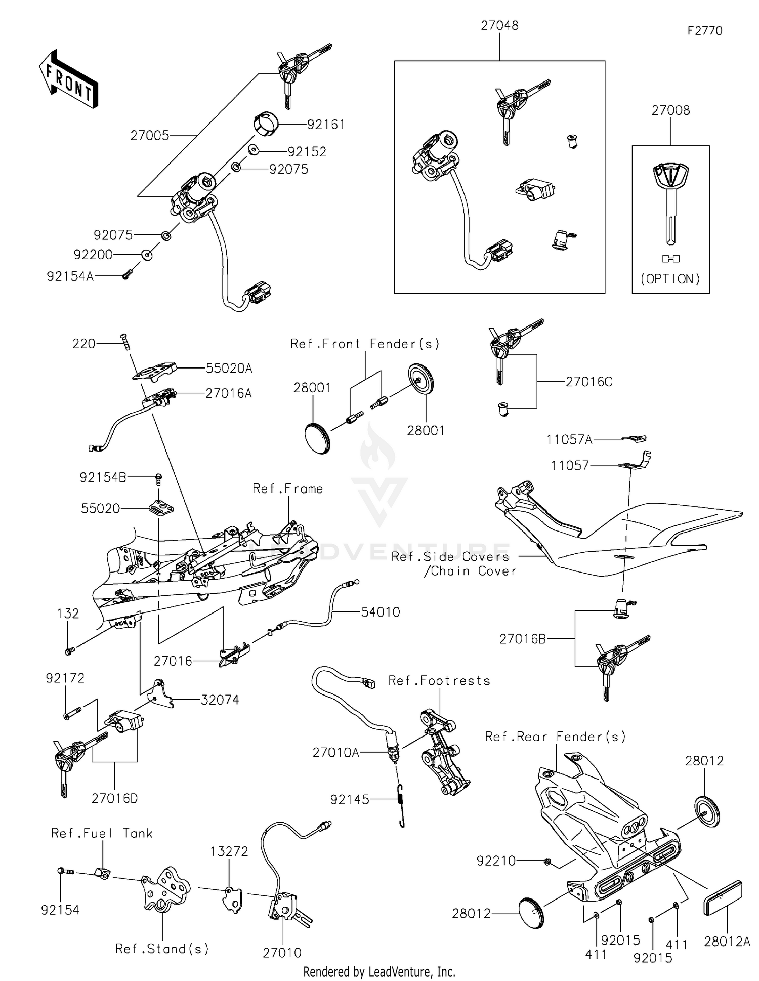 Ignition Switch/Locks/Reflectors