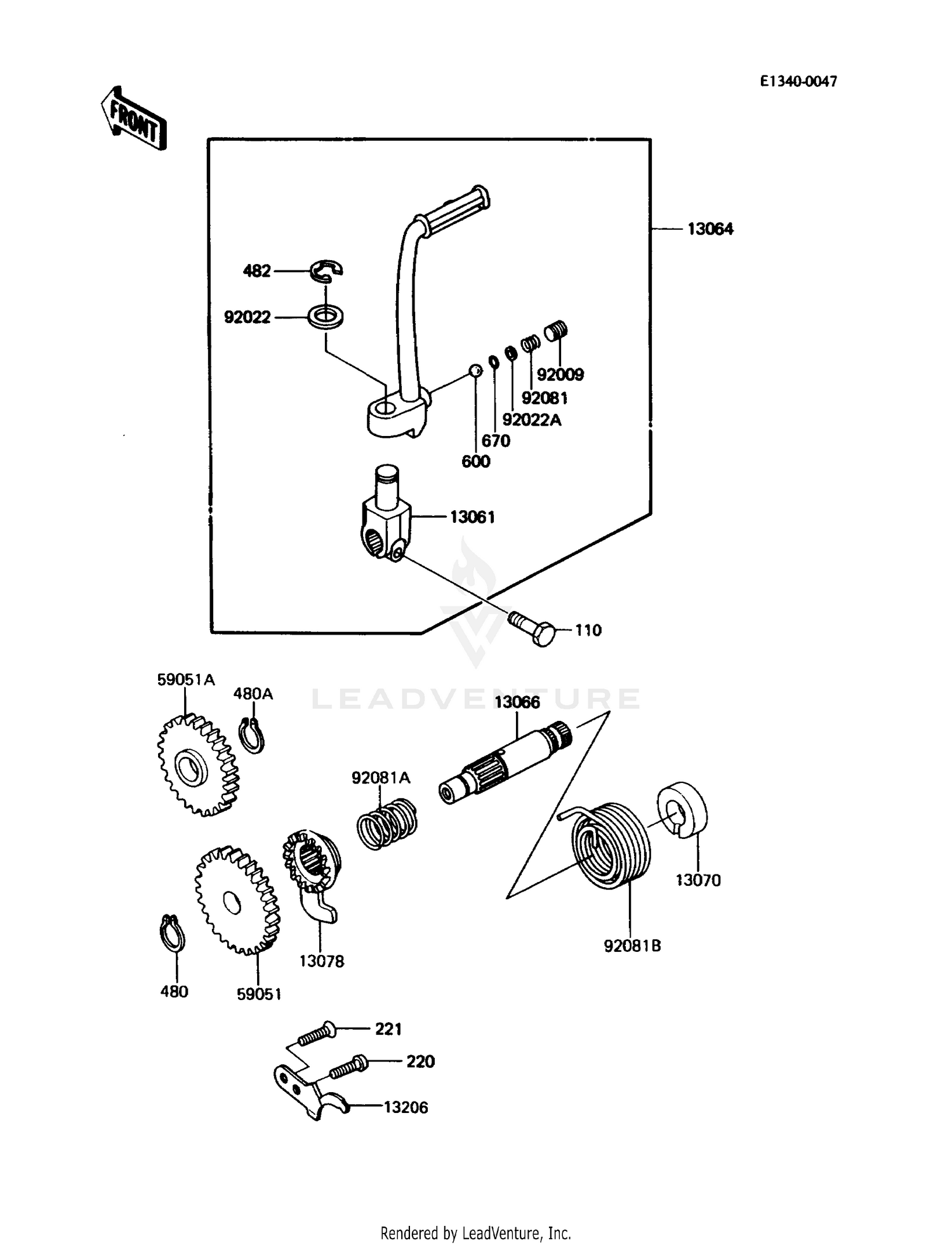 KICKSTARTER MECHANISM