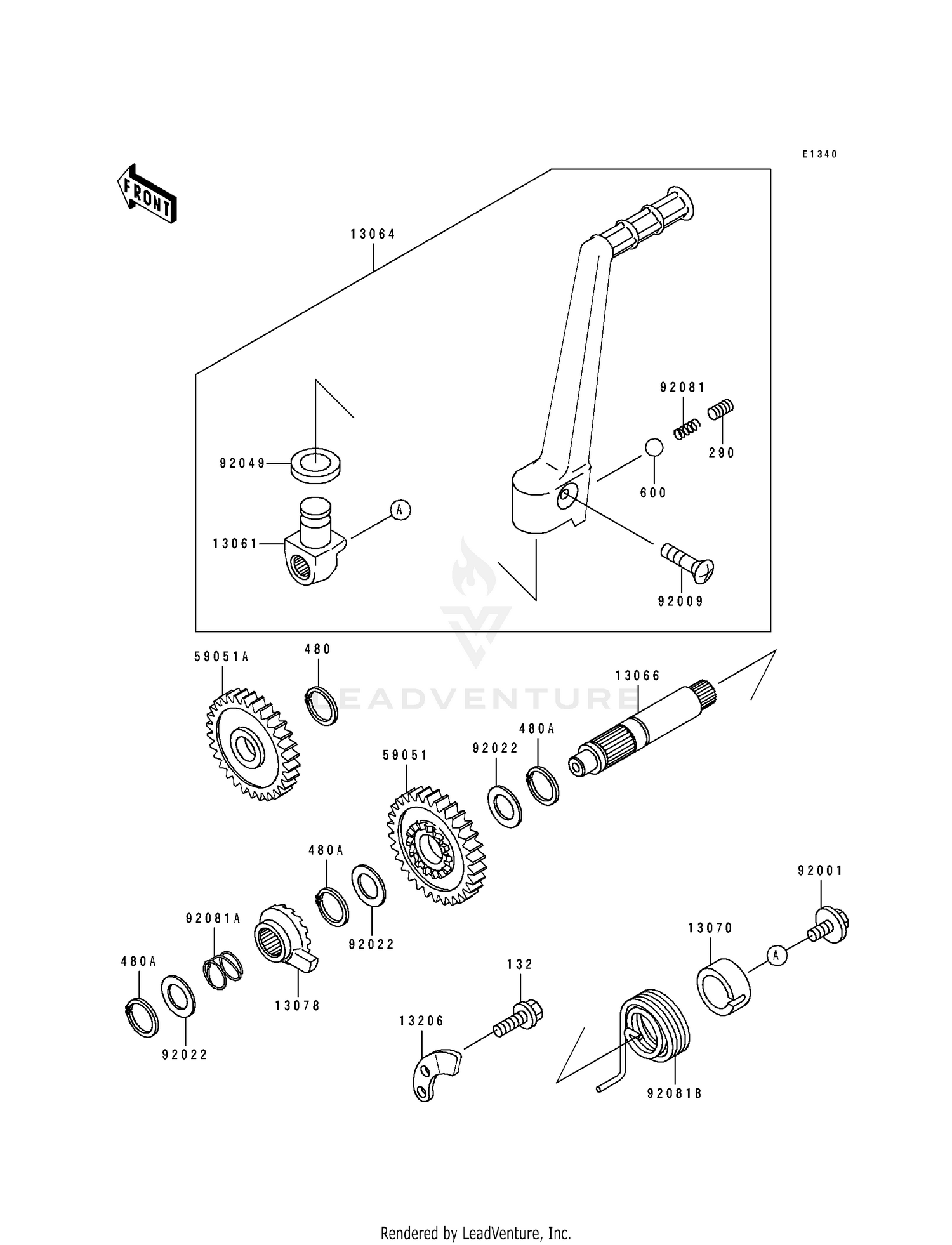 KICKSTARTER MECHANISM