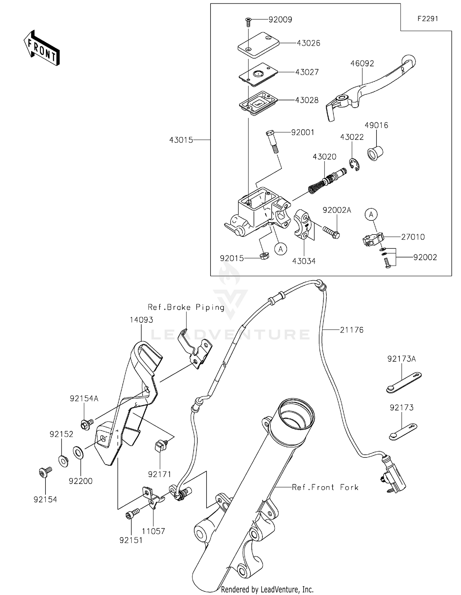 Front Master Cylinder
