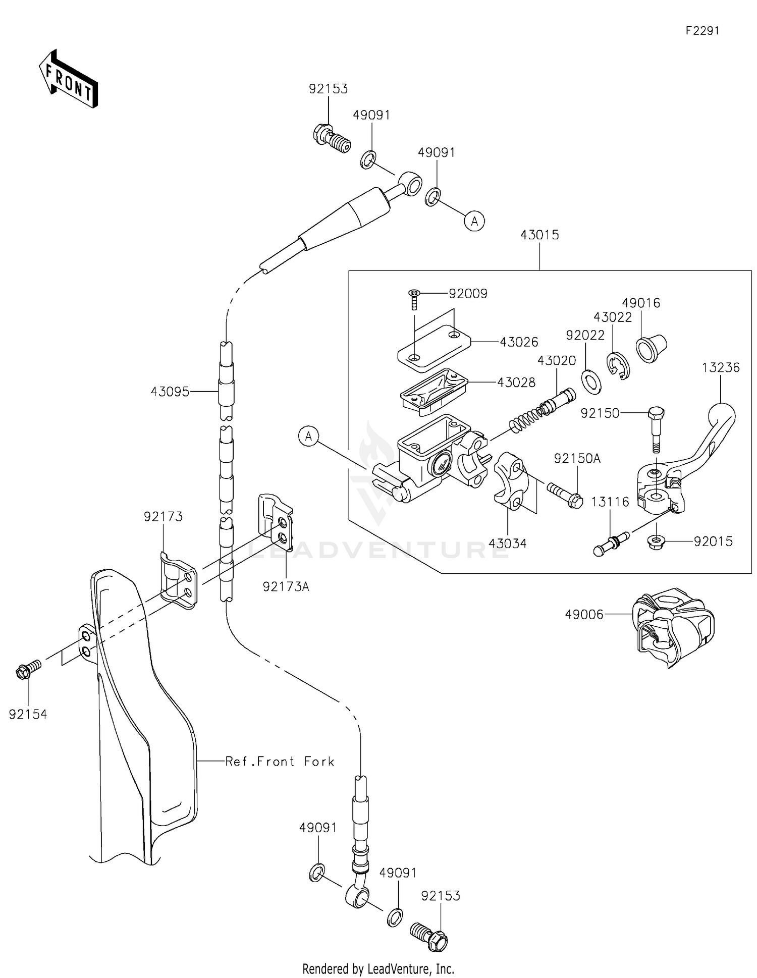 Front Master Cylinder