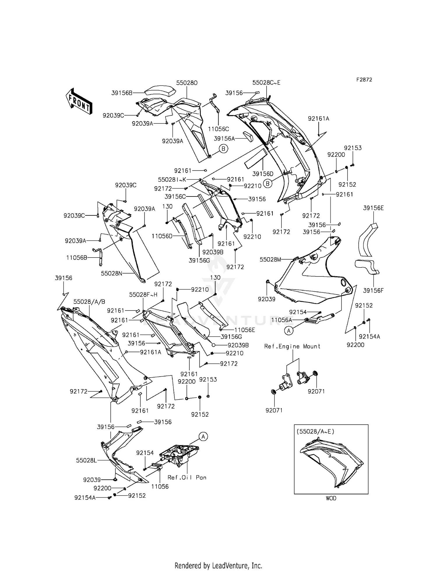 COWLING LOWERS (ECF)