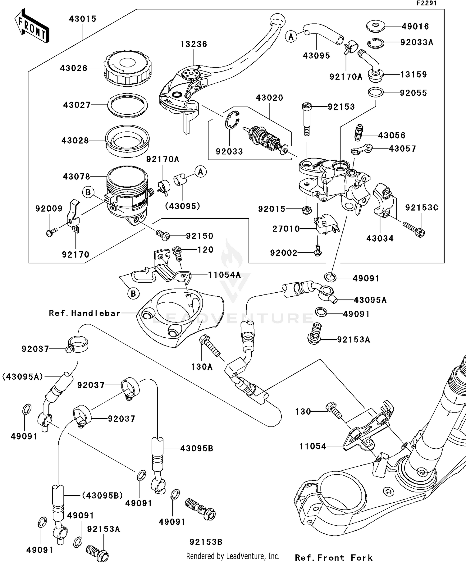 Front Master Cylinder