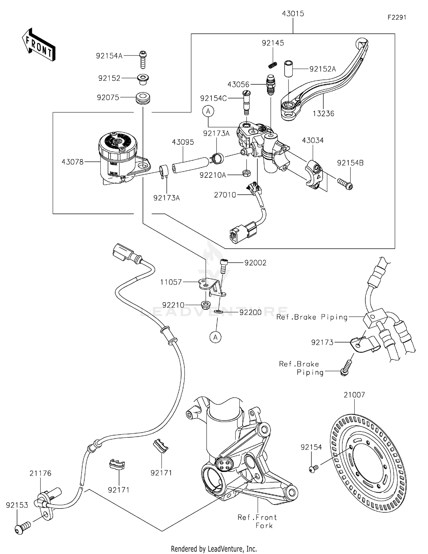 Front Master Cylinder