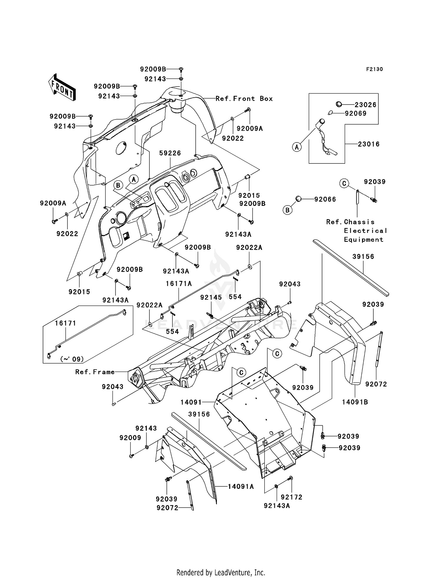 FRAME FITTINGS (FRONT)