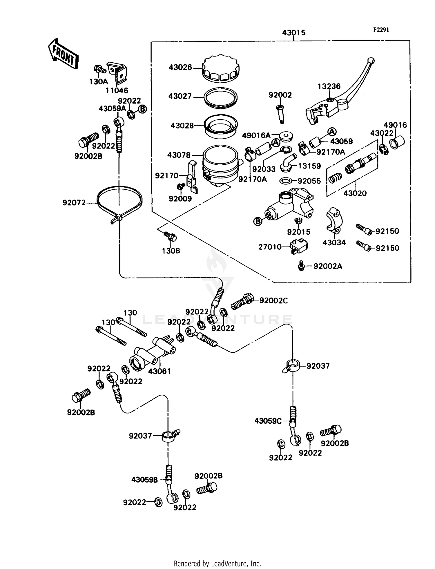 FRONT MASTER CYLINDER